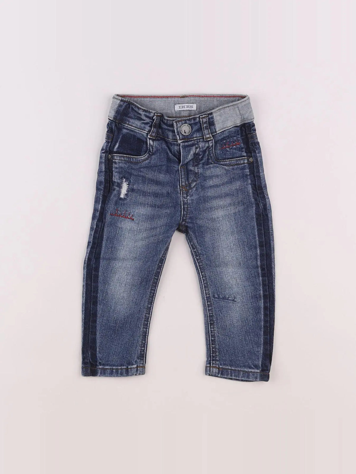 IKKS - jean bleu - 12 mois
