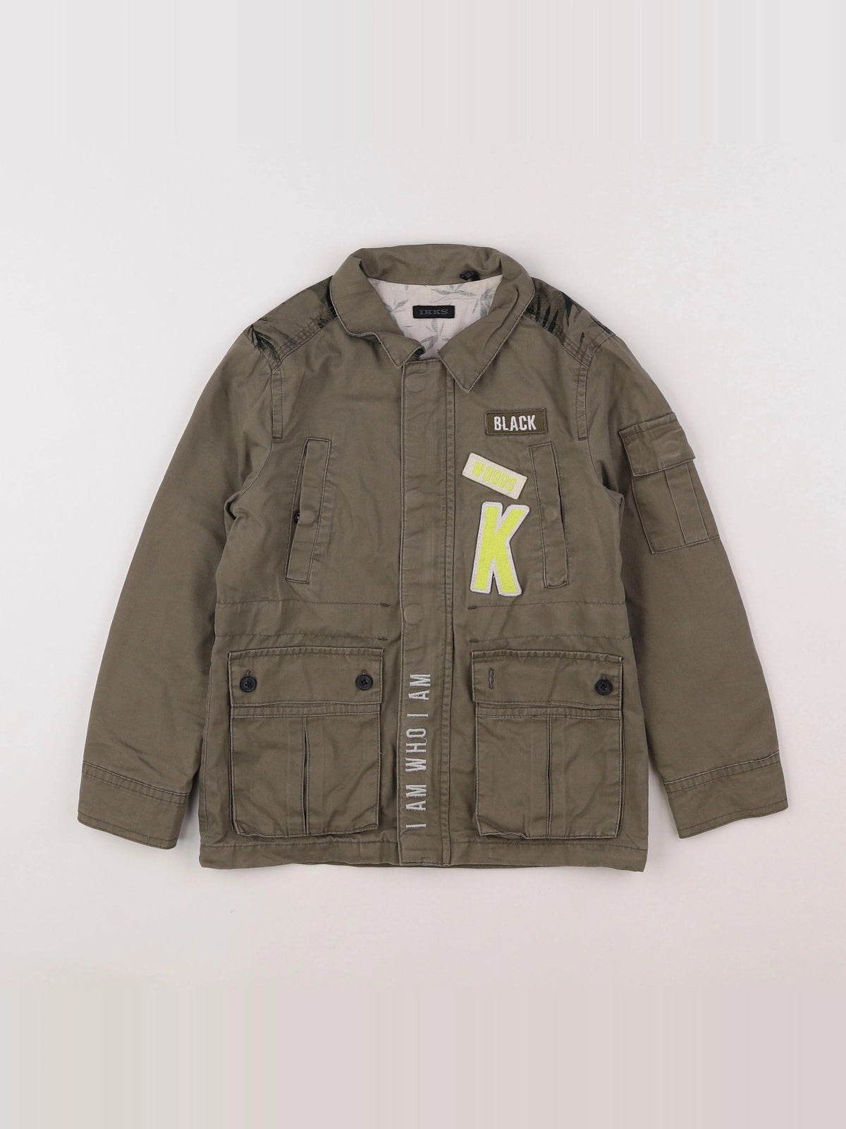 IKKS - veste vert - 6 ans