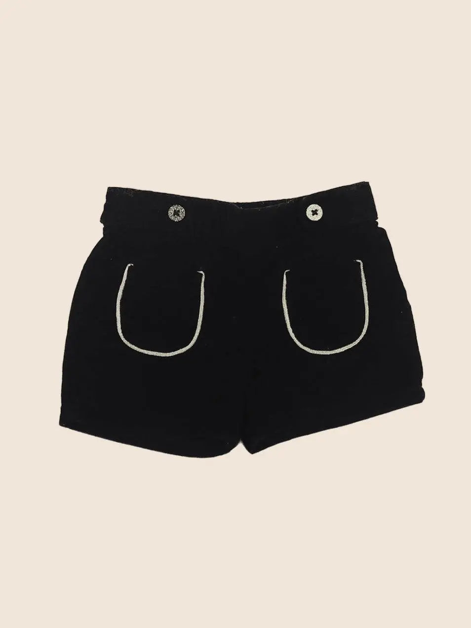 Vertbaudet - short noir - 12 mois