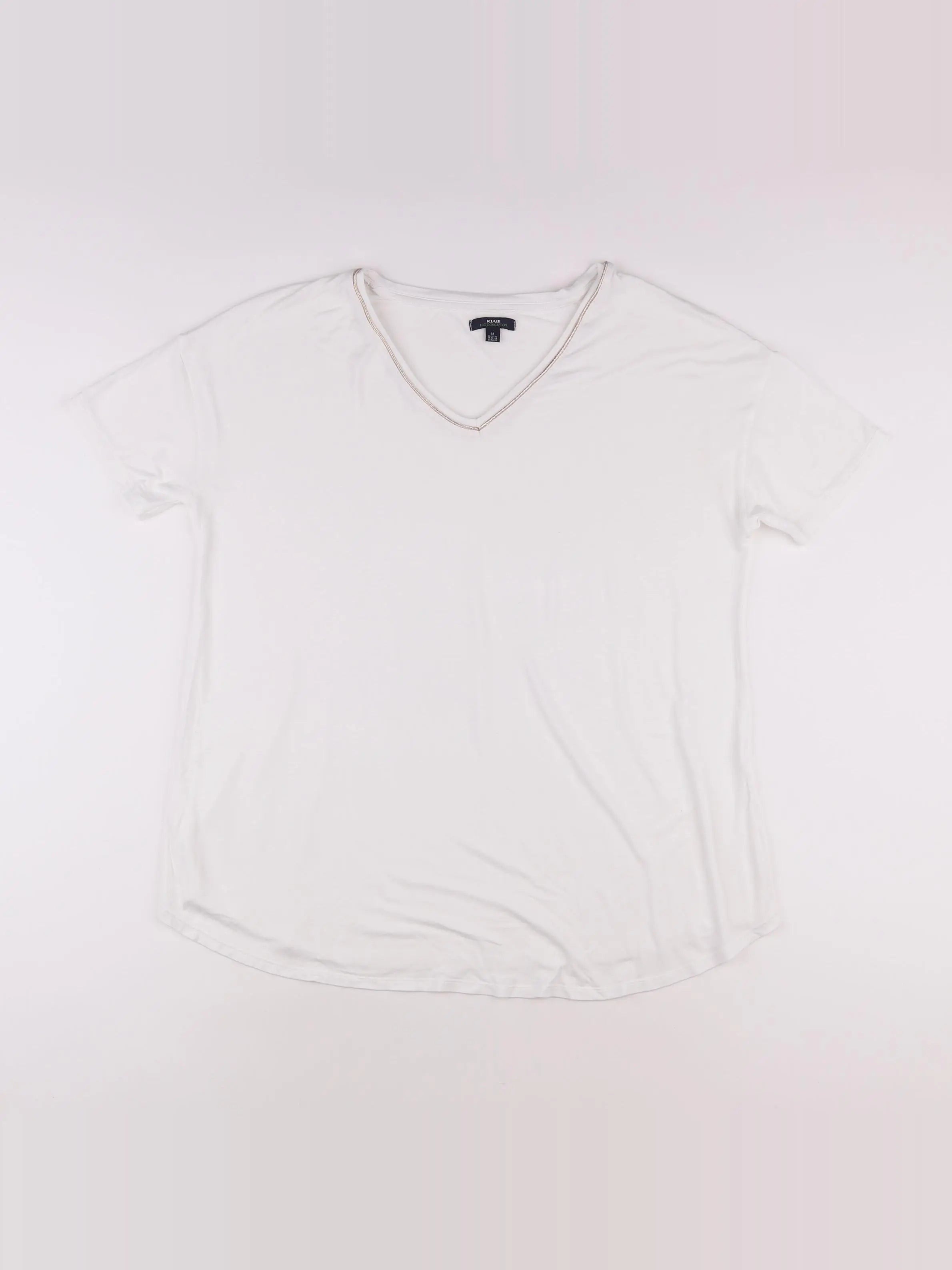 Kiabi - tee-shirt grossesse blanc - 38