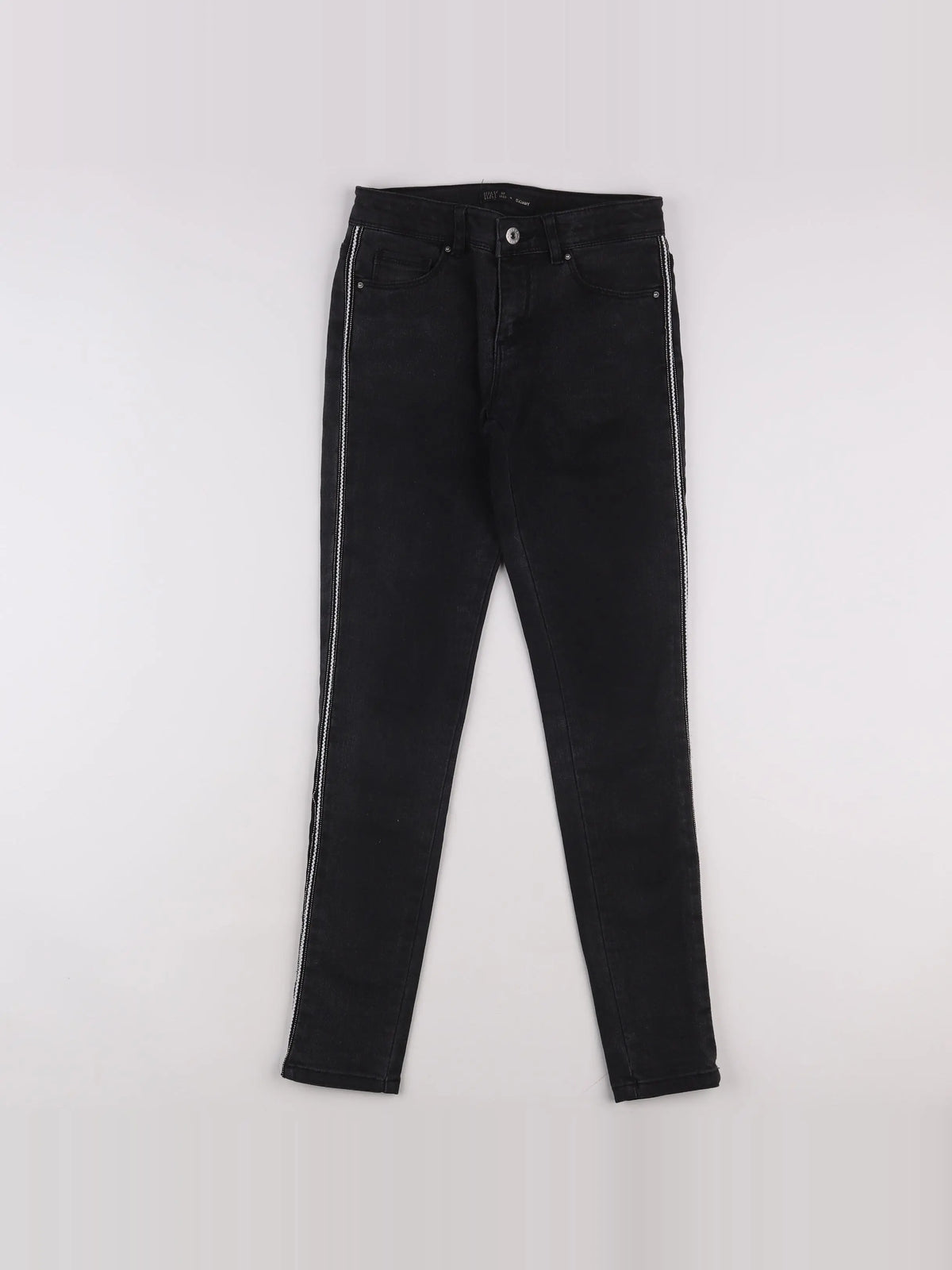 IKKS - jean noir - 12 ans