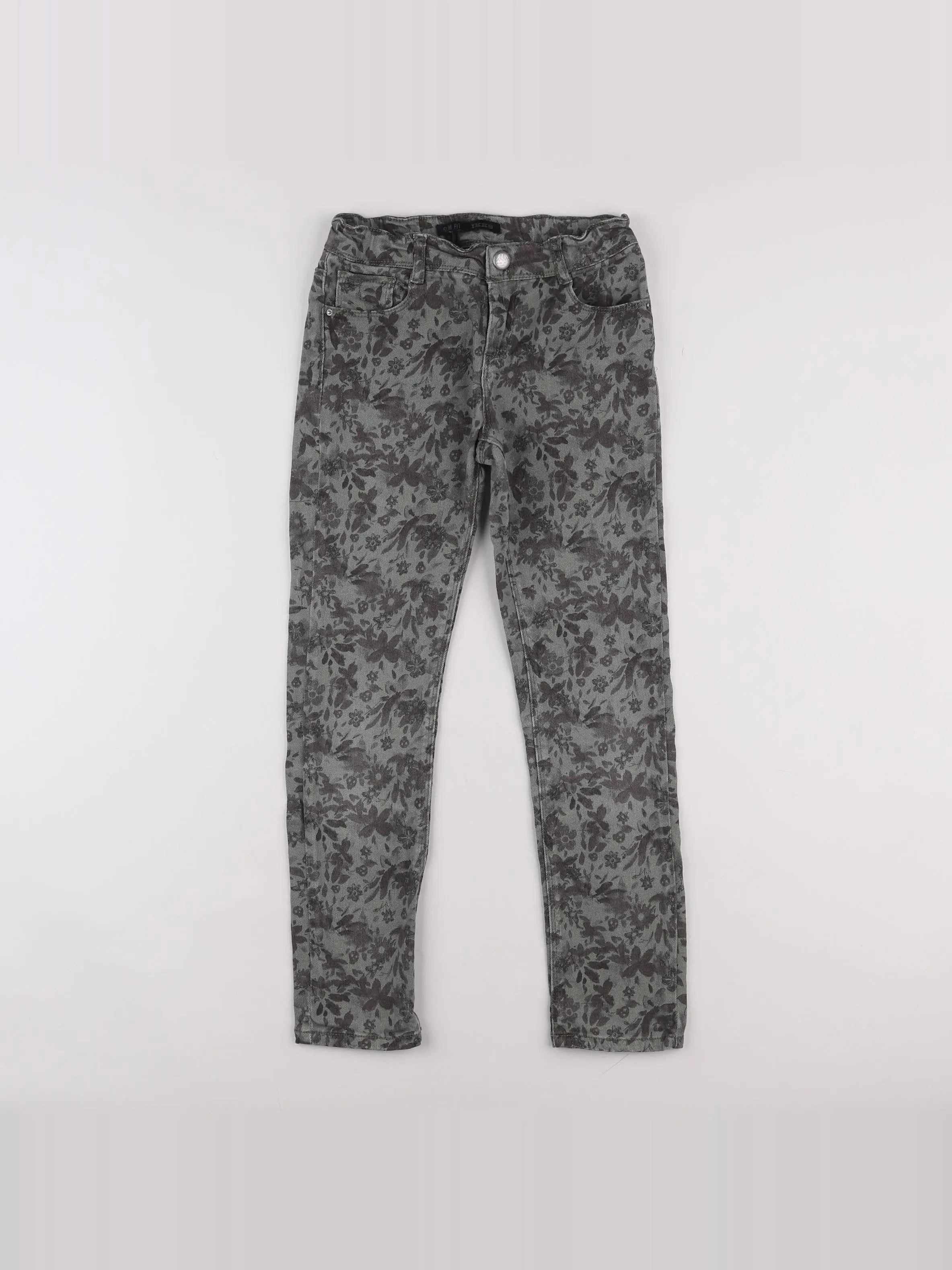 IKKS - pantalon vert - 10 ans