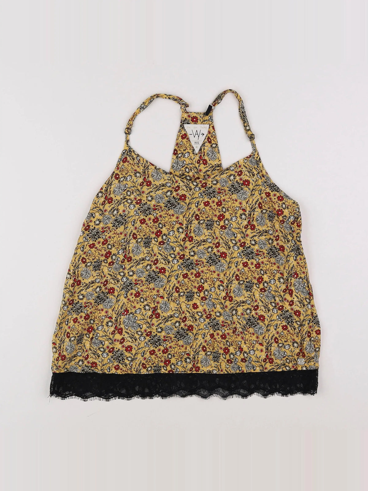 IKKS - blouse jaune - 10 ans