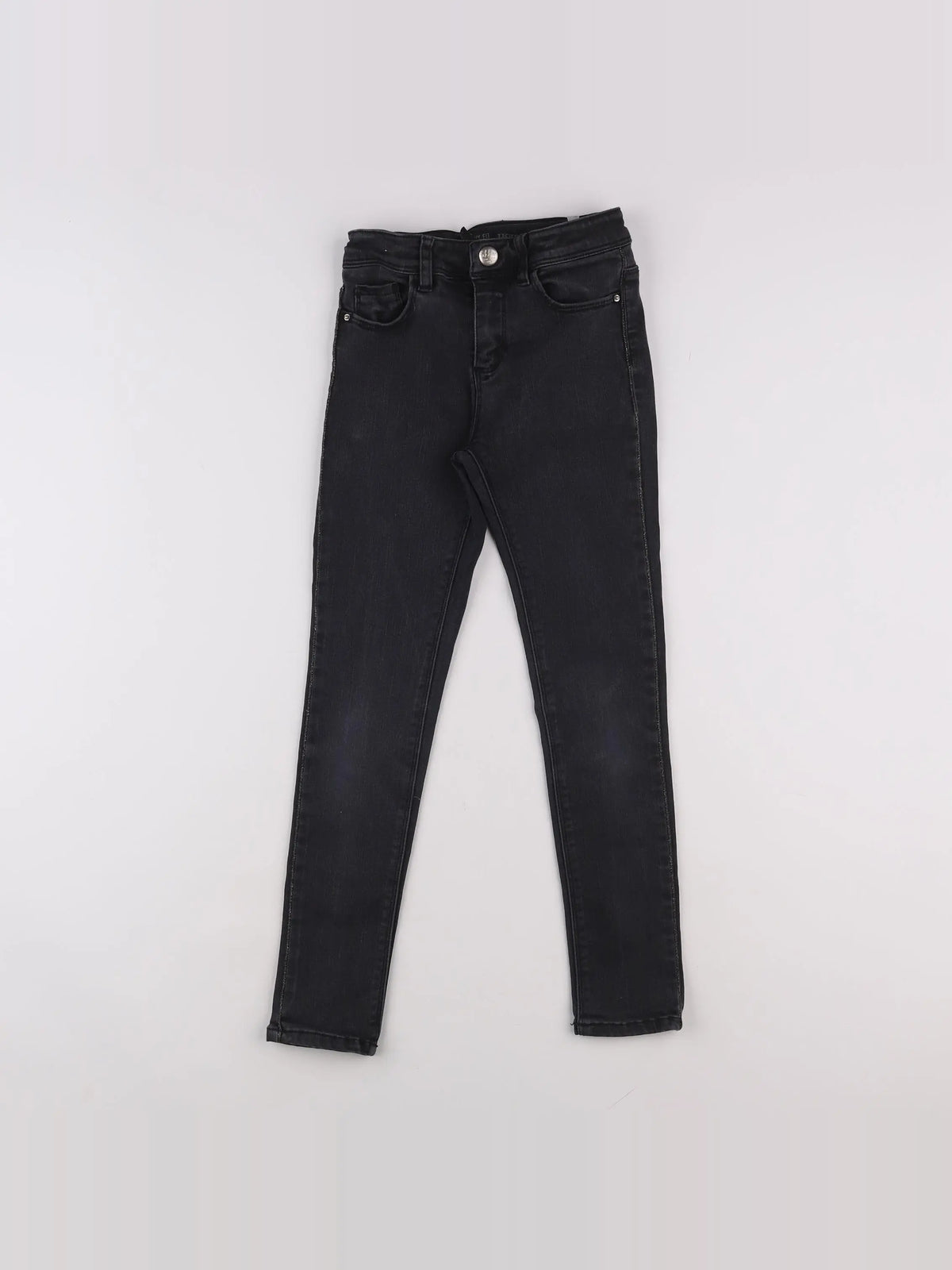 IKKS - jean gris - 8 ans
