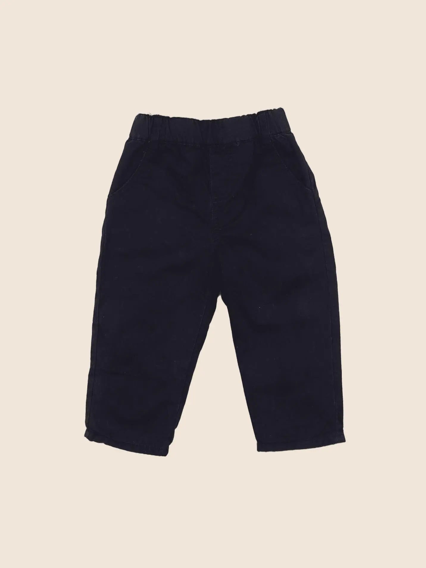 Boutchou - pantalon bleu - 12 mois