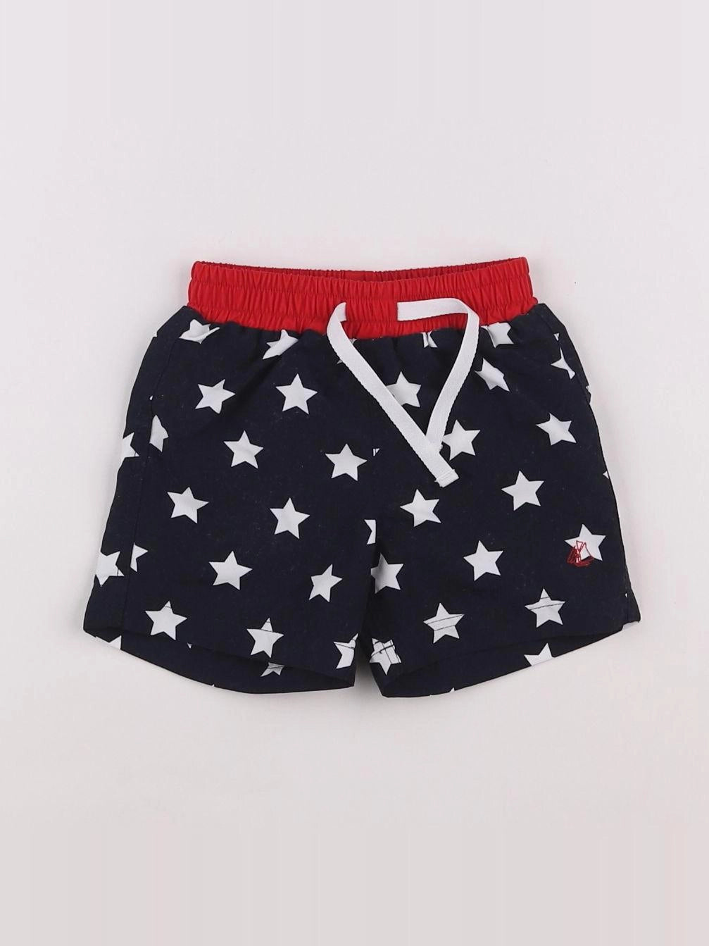 Petit Bateau - maillot de bain bleu - 6 mois