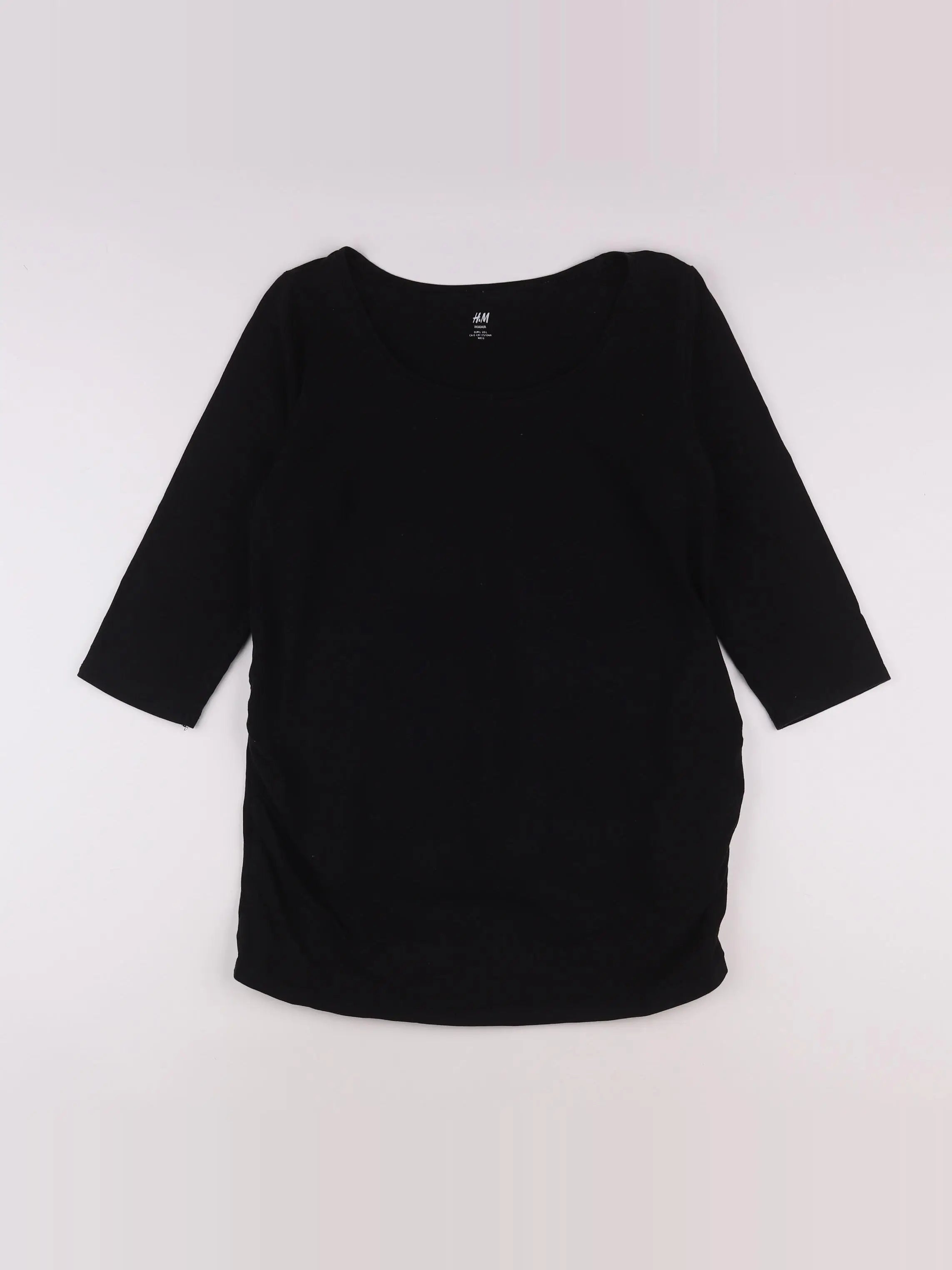 H&M - tee-shirt grossesse noir - 40