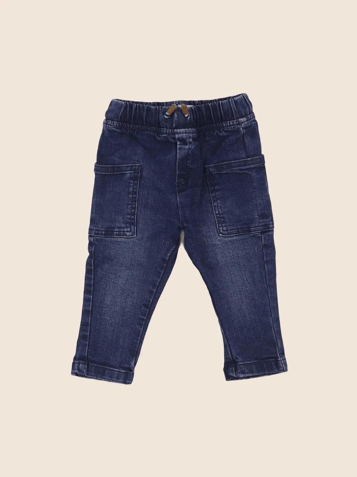 Vertbaudet - jean bleu - 9 mois