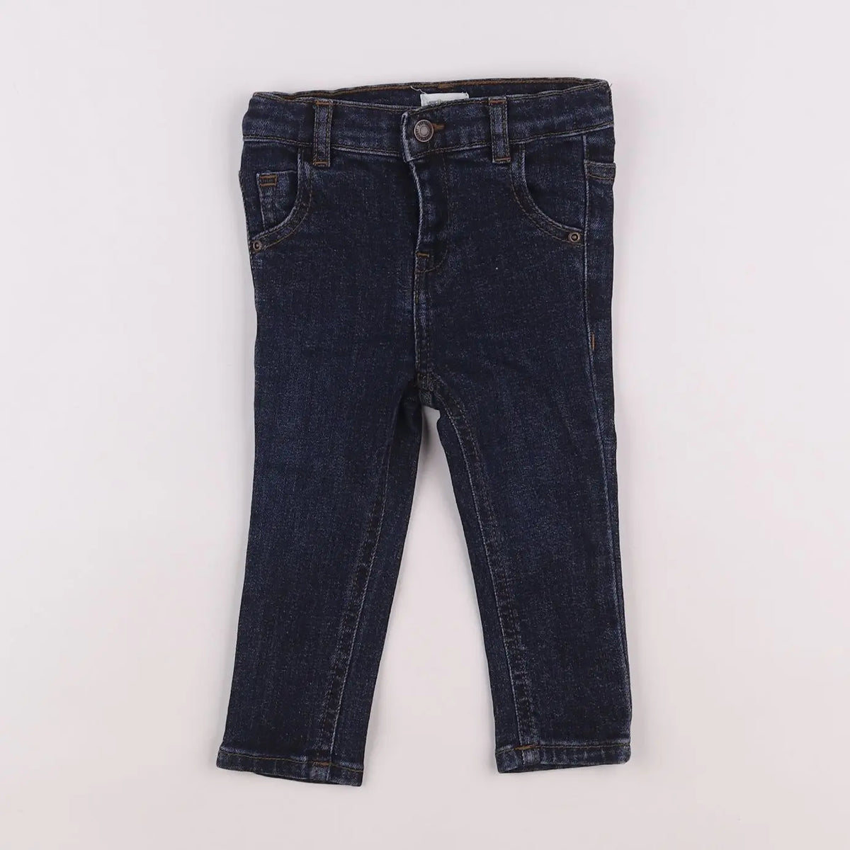Vertbaudet - jean bleu - 9 mois