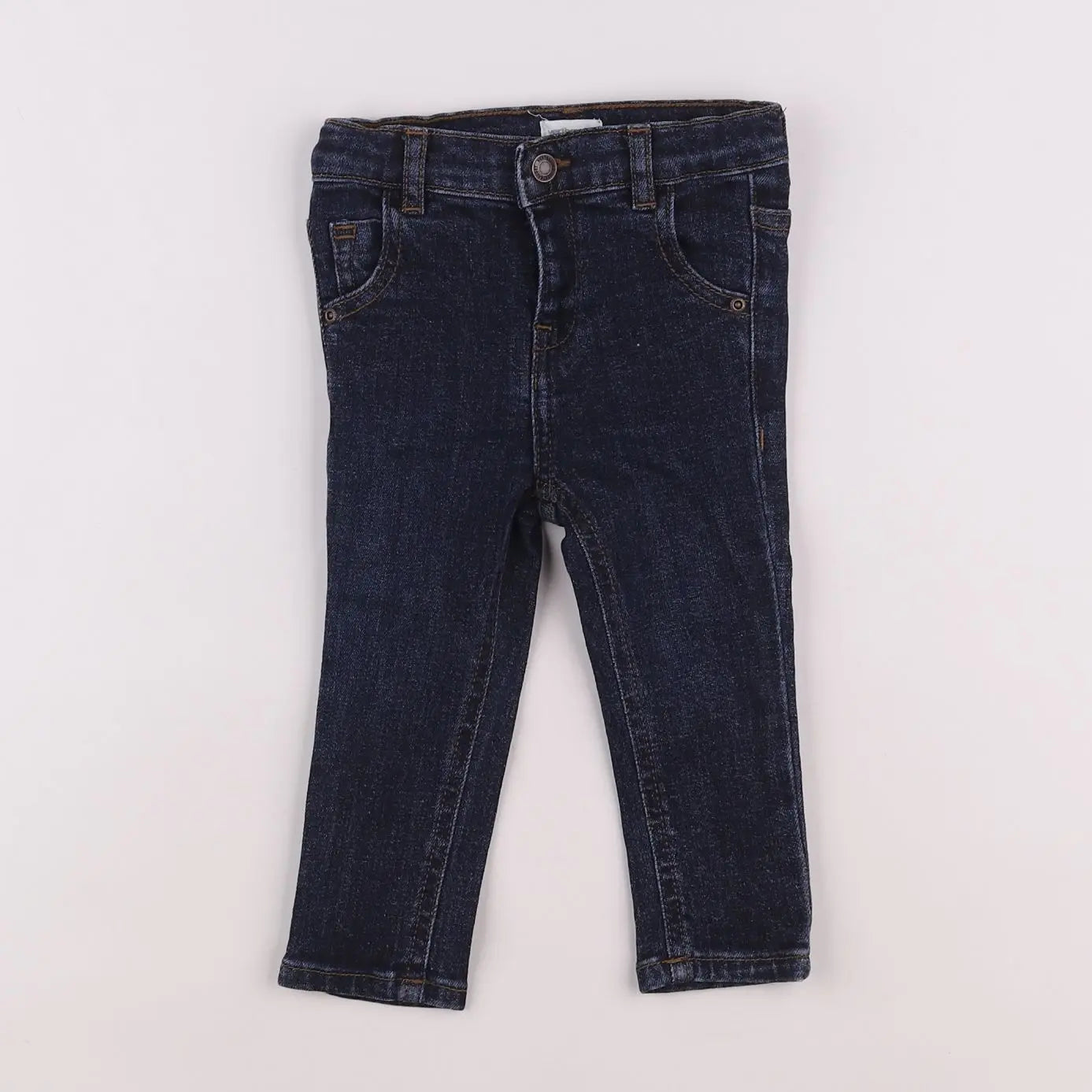 Vertbaudet - jean bleu - 9 mois