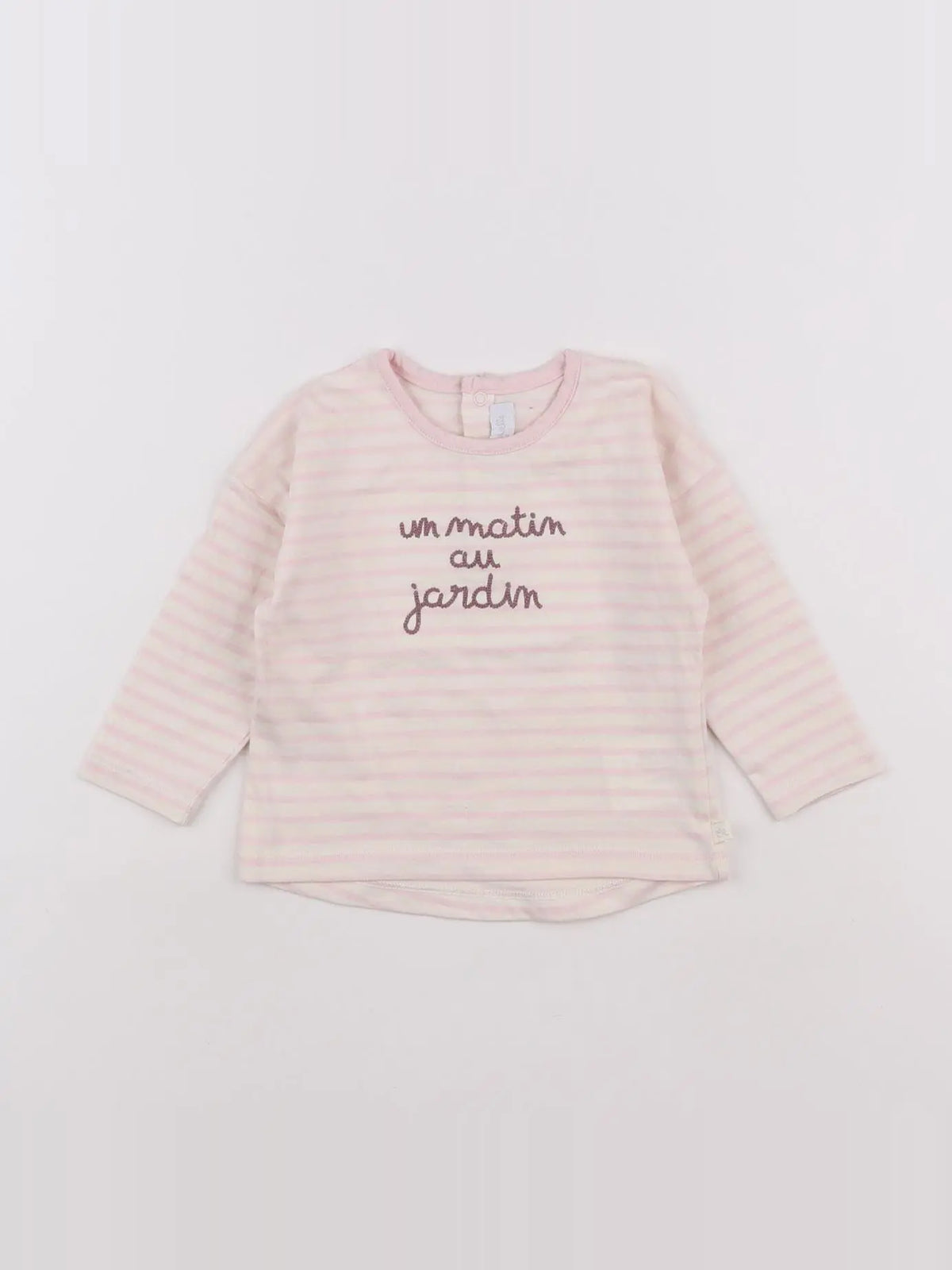 Cadet Rousselle - tee-shirt rose - 6 mois