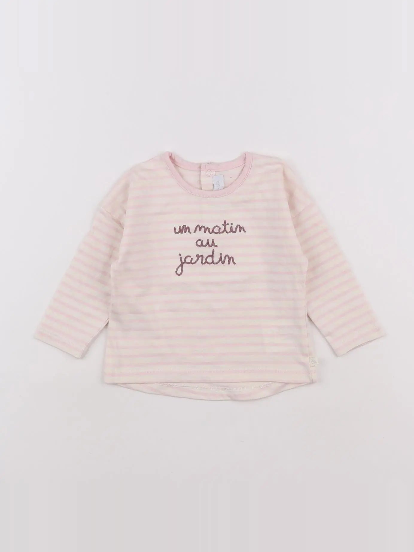 Cadet Rousselle - tee-shirt rose - 6 mois