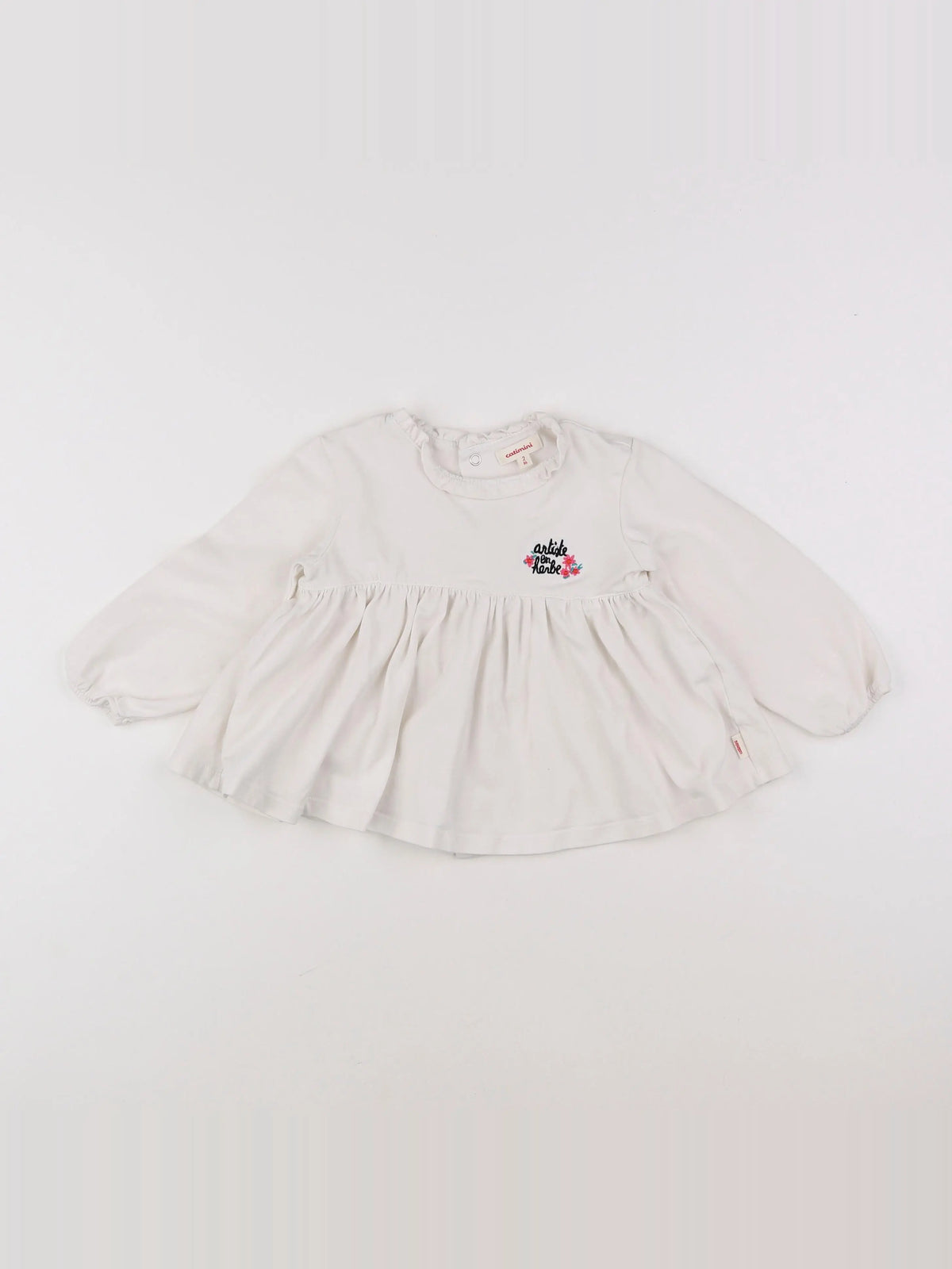 Catimini - tee-shirt blanc - 2 ans
