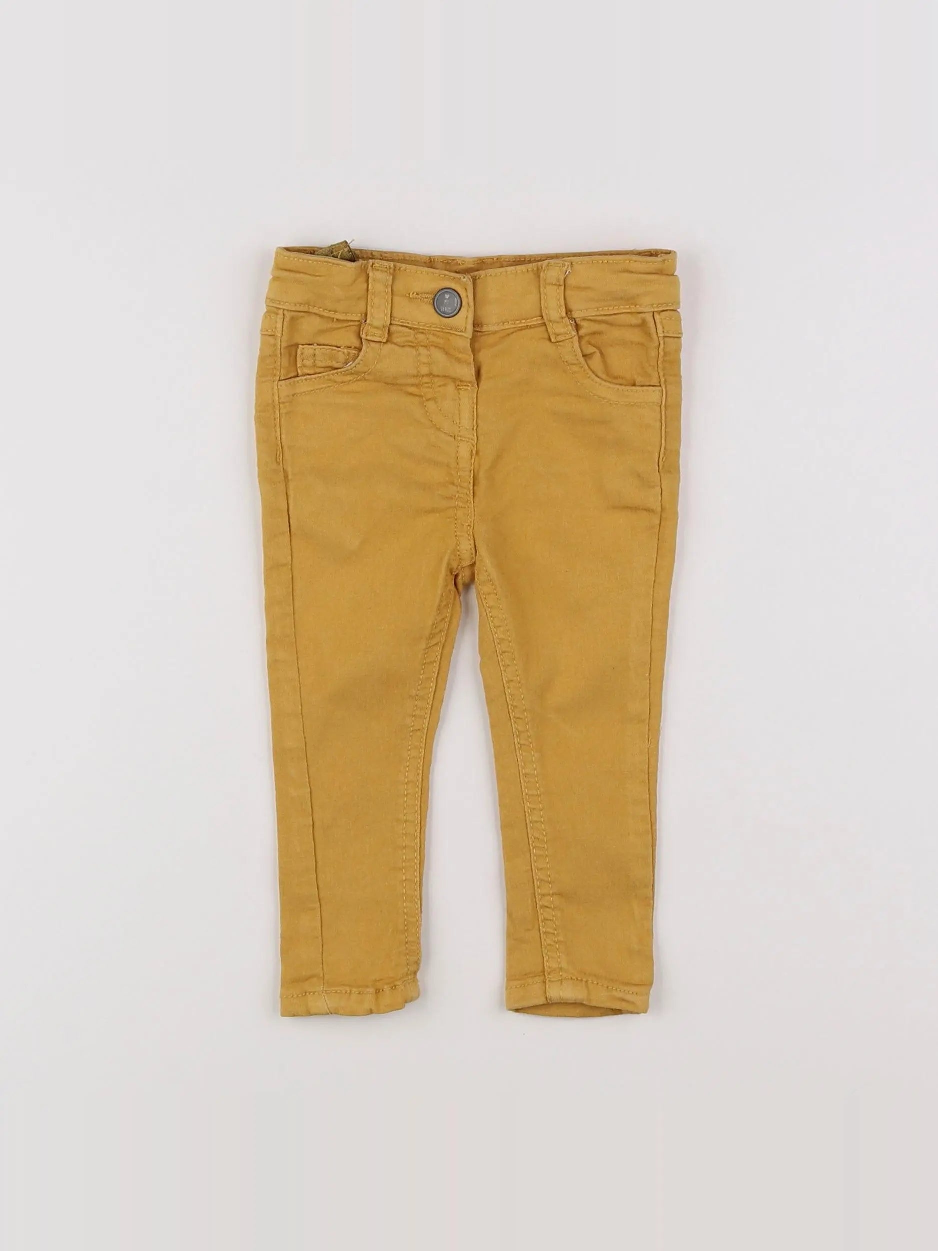 Tape à l'oeil - pantalon jaune - 6 mois