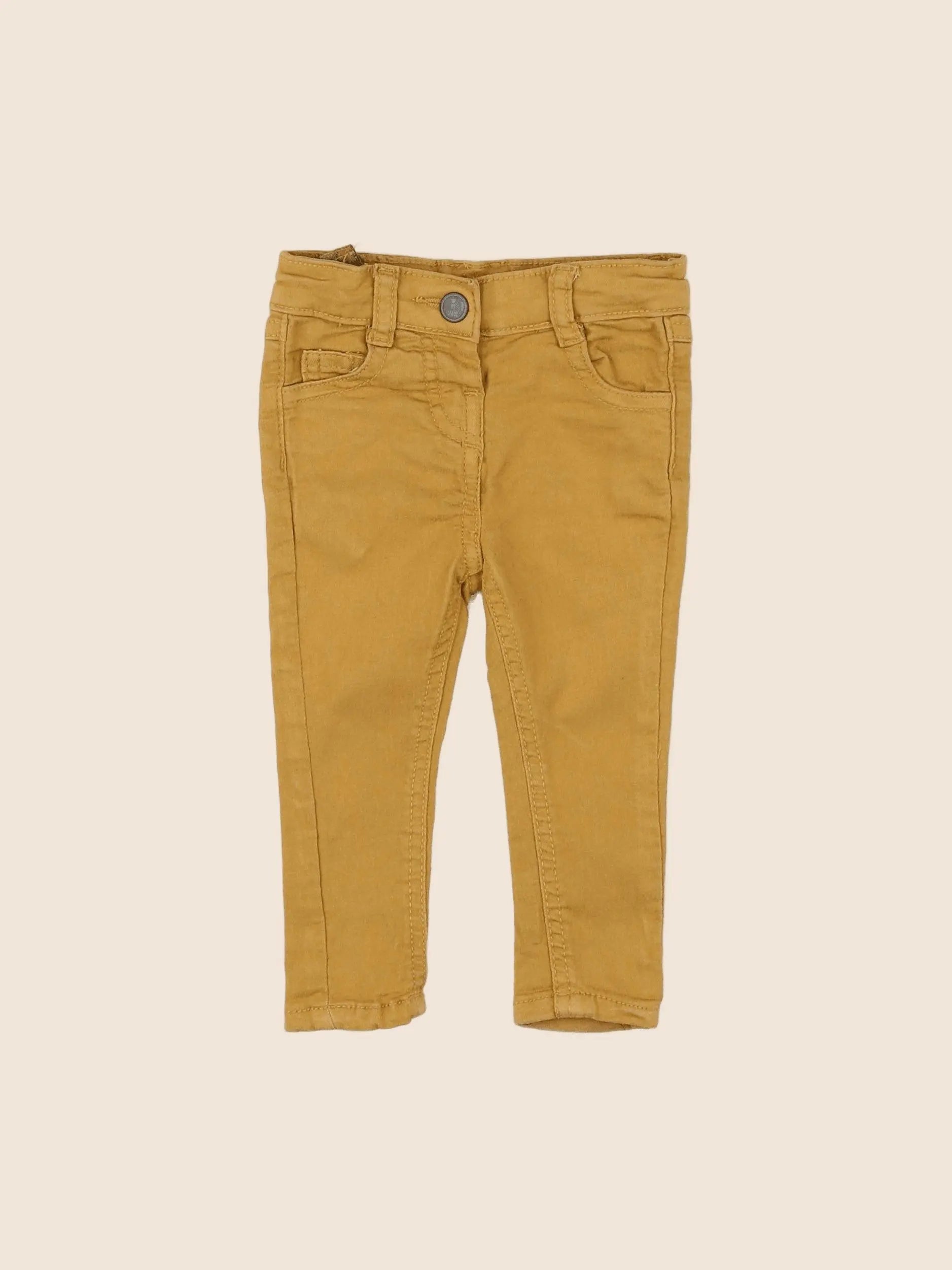 Tape à l'oeil - pantalon jaune - 6 mois
