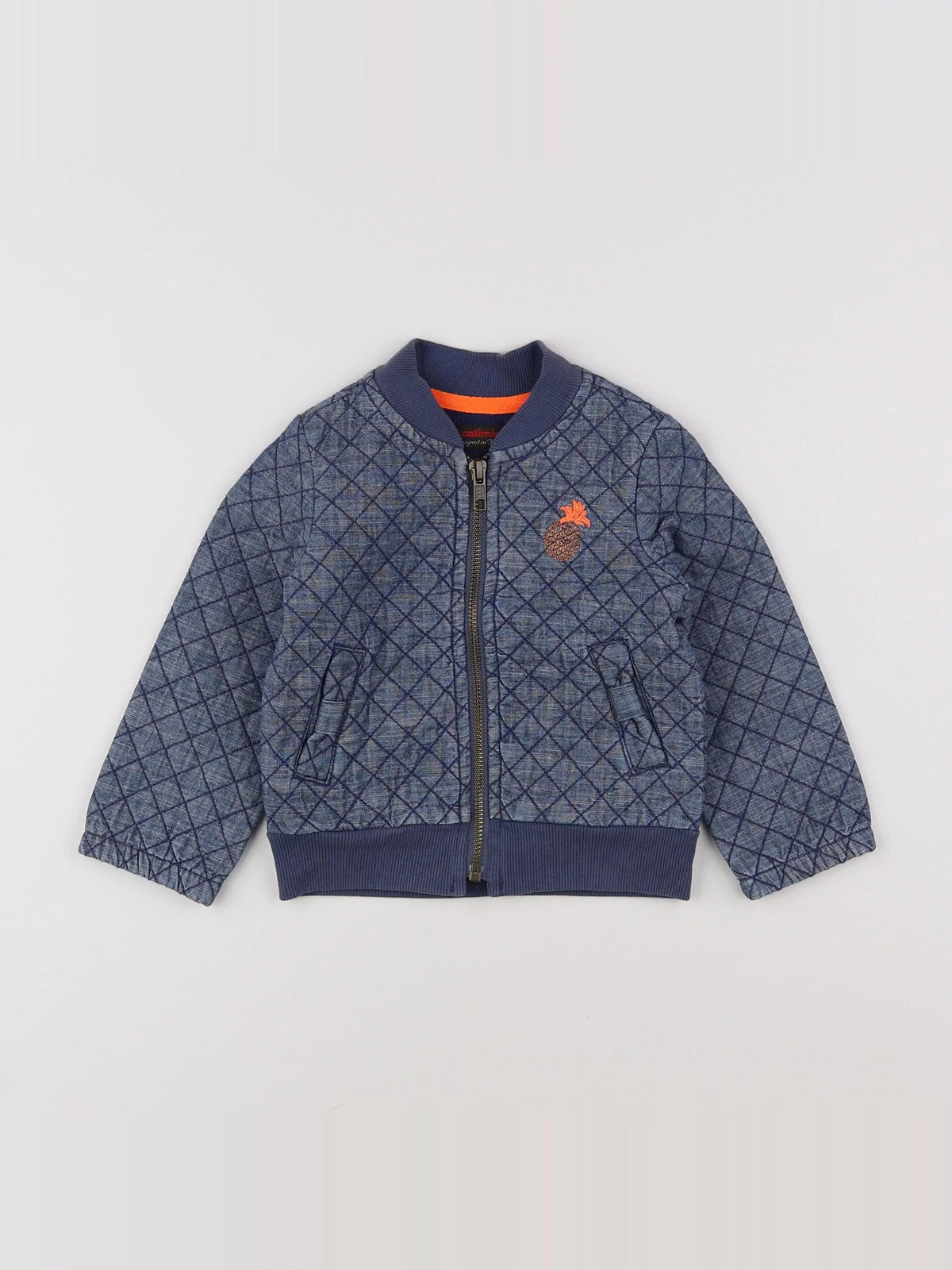 Catimini - sweat bleu - 12 mois