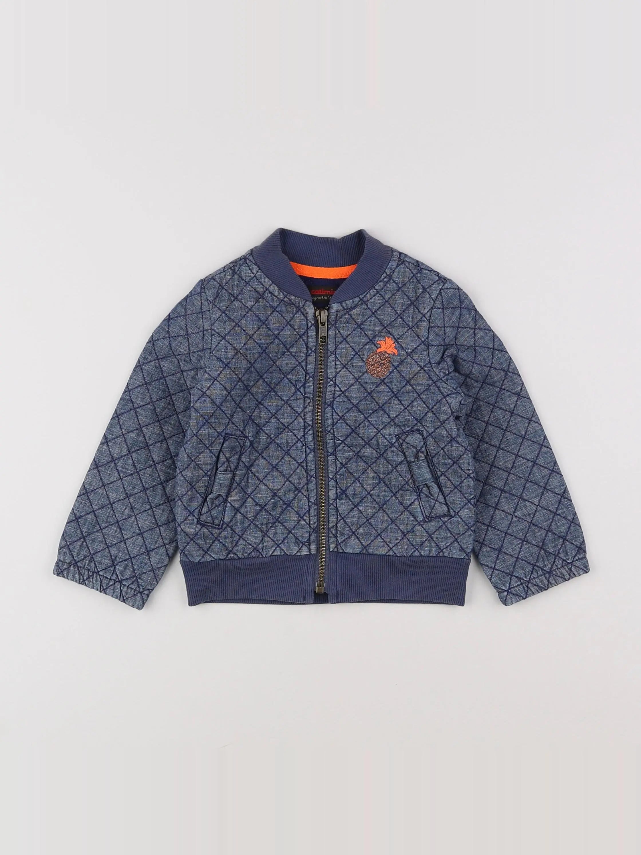 Catimini - sweat bleu - 12 mois