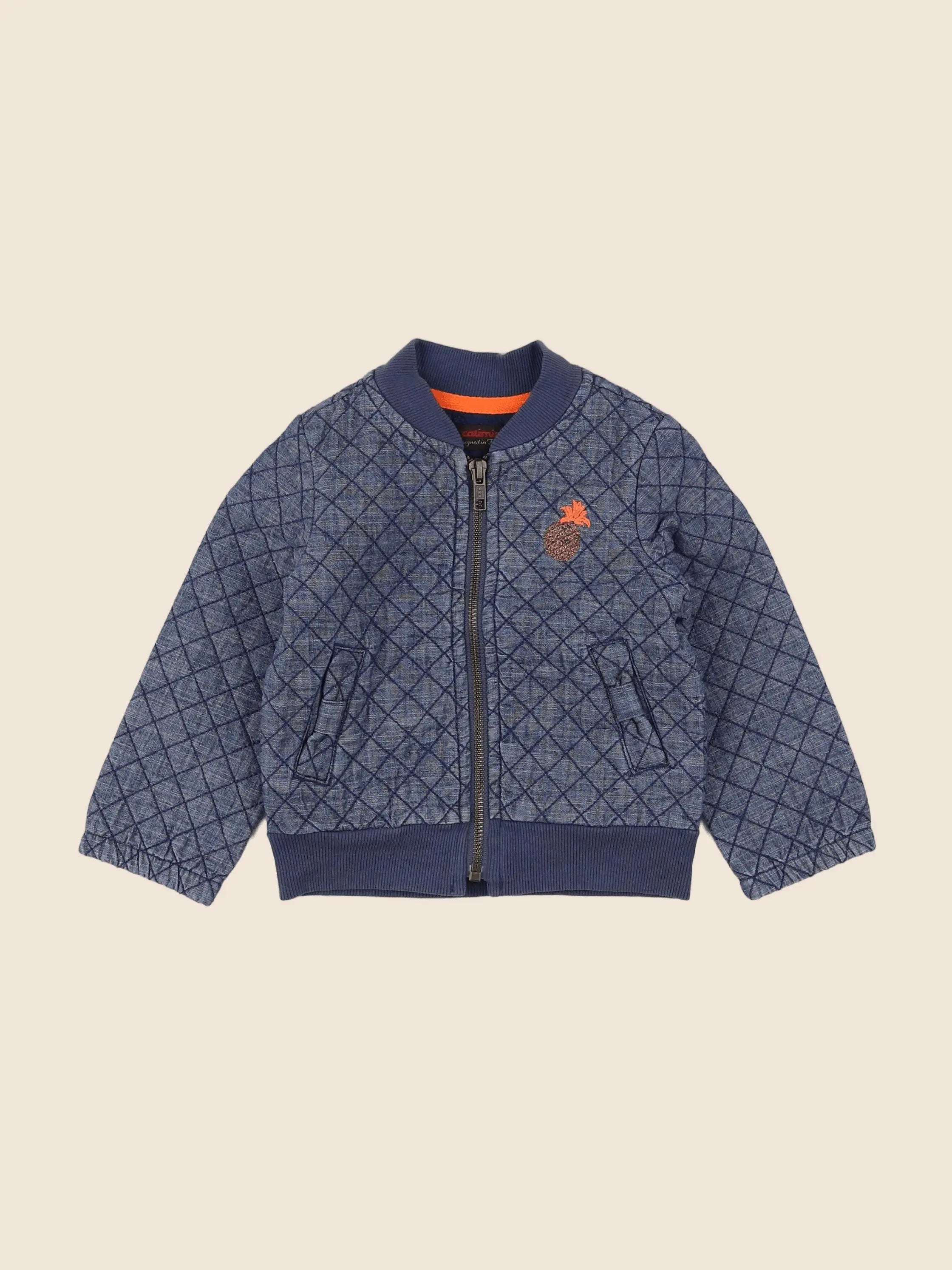 Catimini - sweat bleu - 12 mois