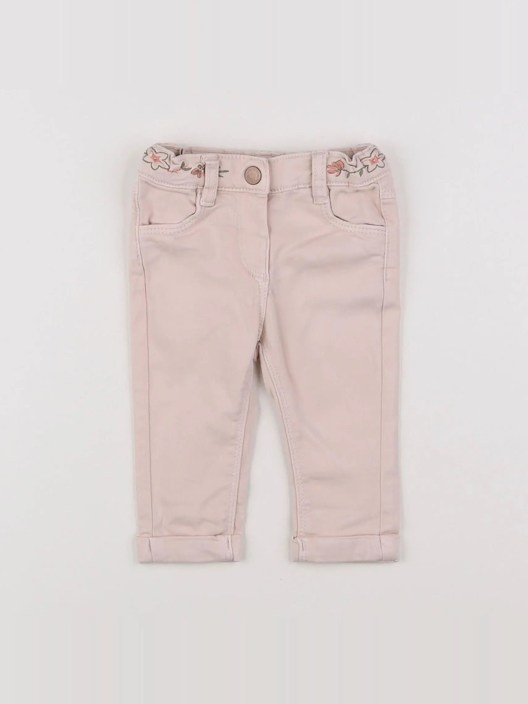 Tape à l'oeil - pantalon rose - 6 mois