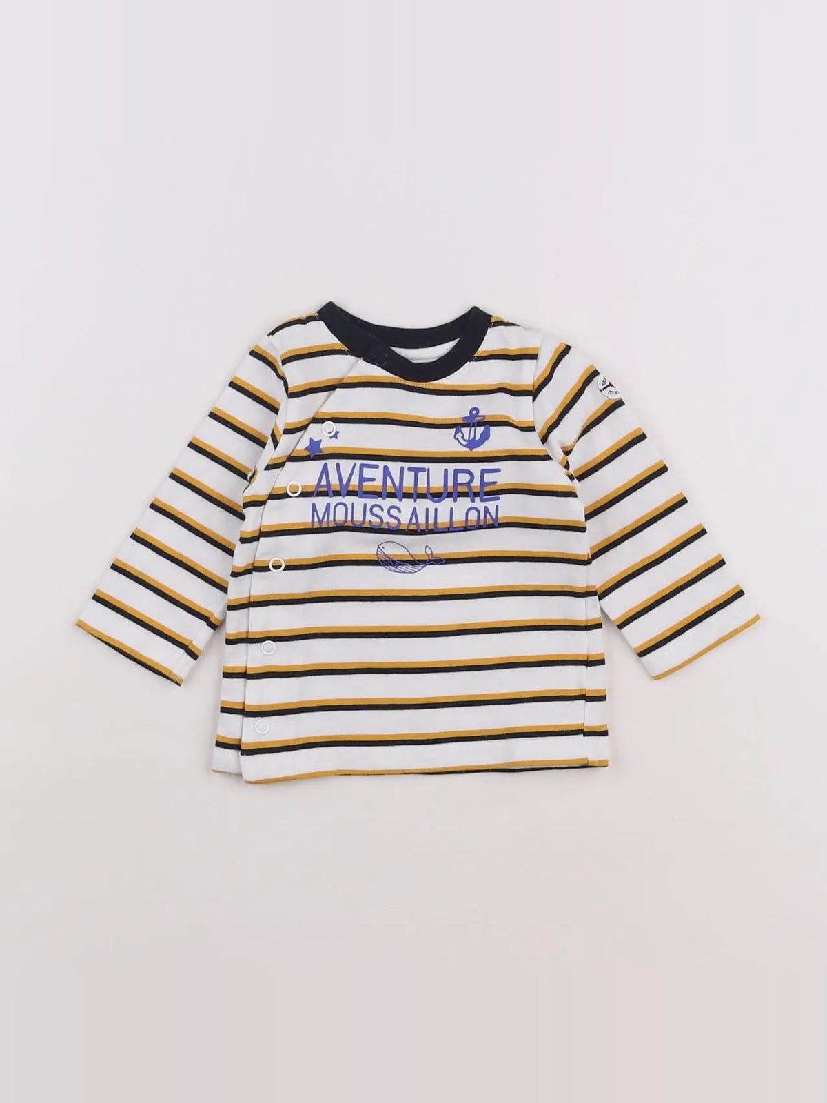 Terre de marins - tee-shirt multicolore - 3 mois