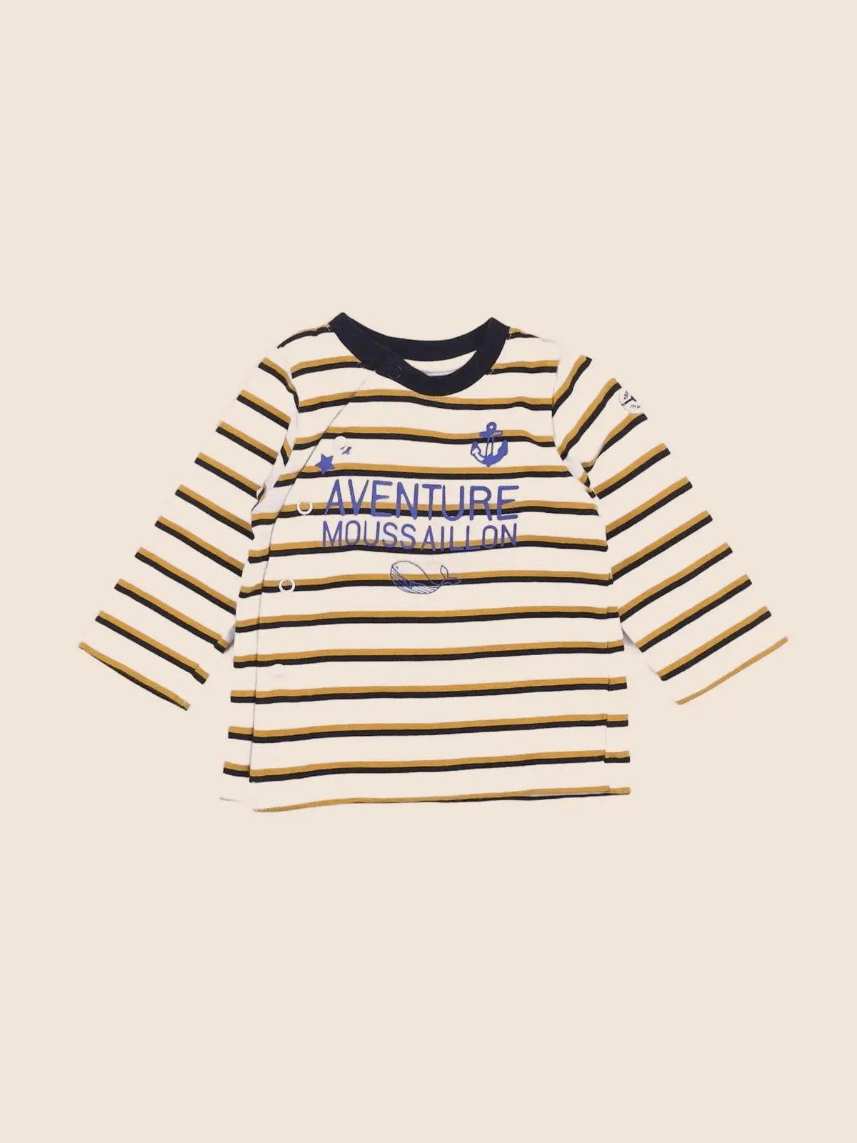 Terre de marins - tee-shirt multicolore - 3 mois
