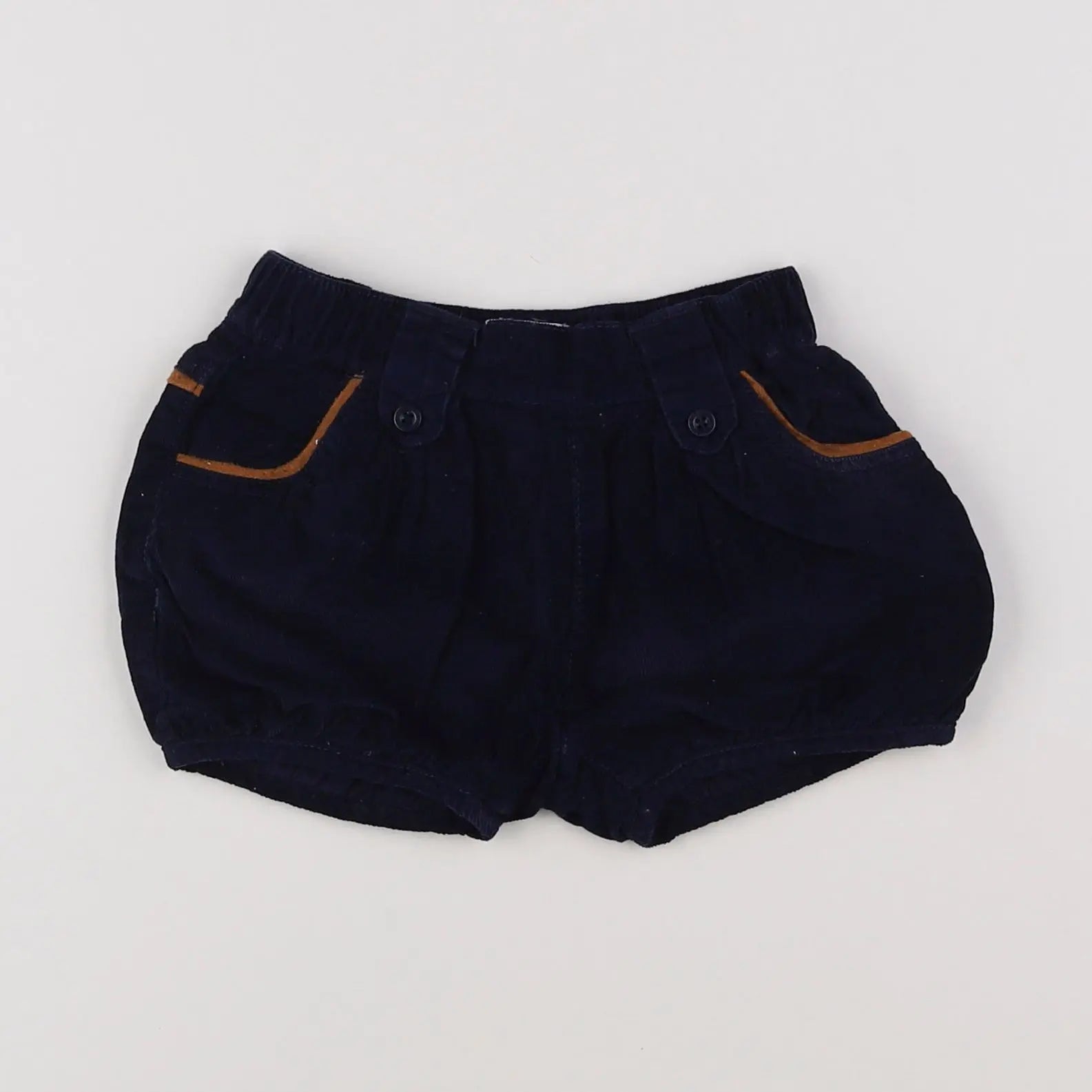Vertbaudet - short bleu - 18 mois