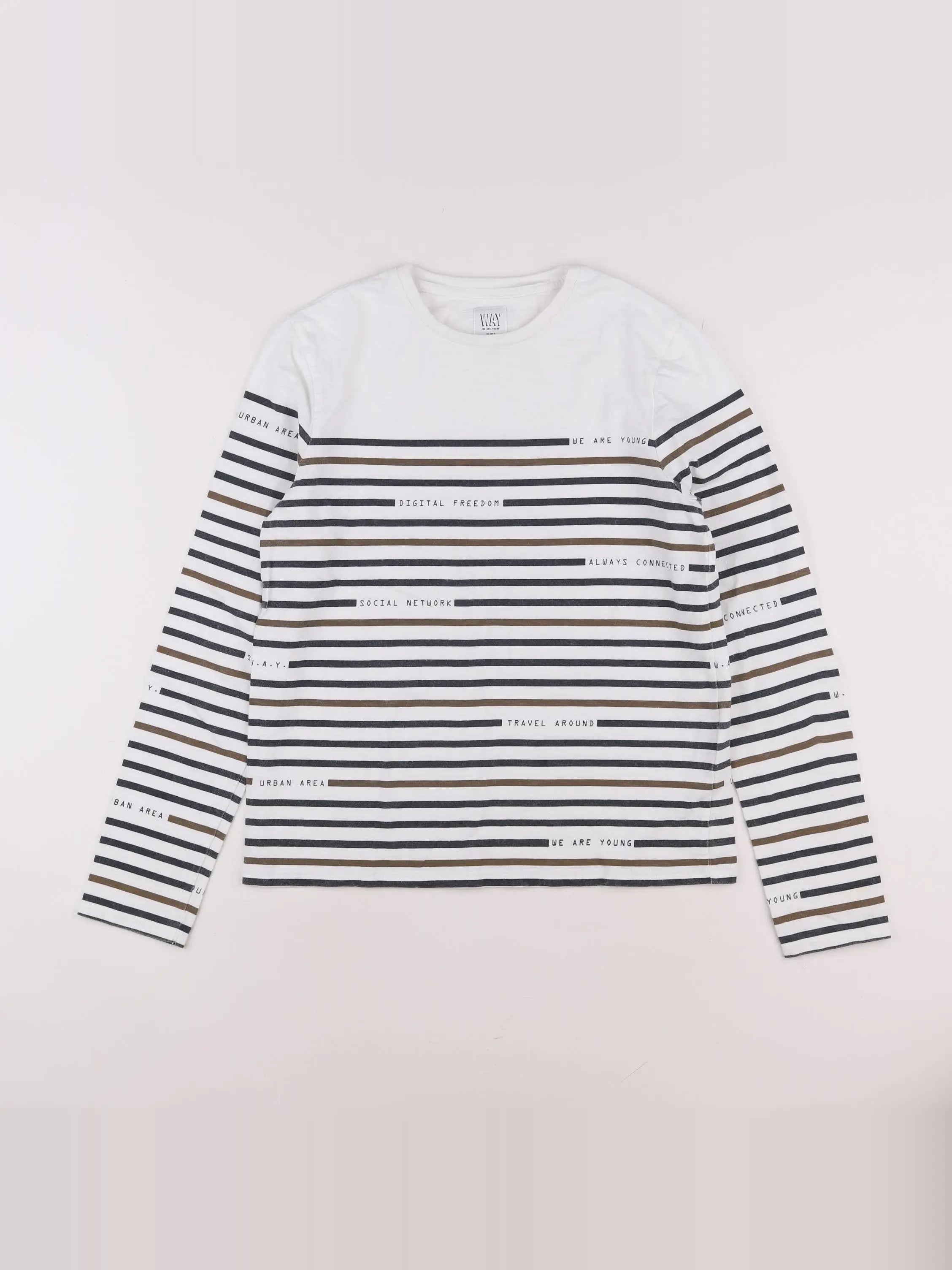 IKKS - tee-shirt blanc - 12 ans