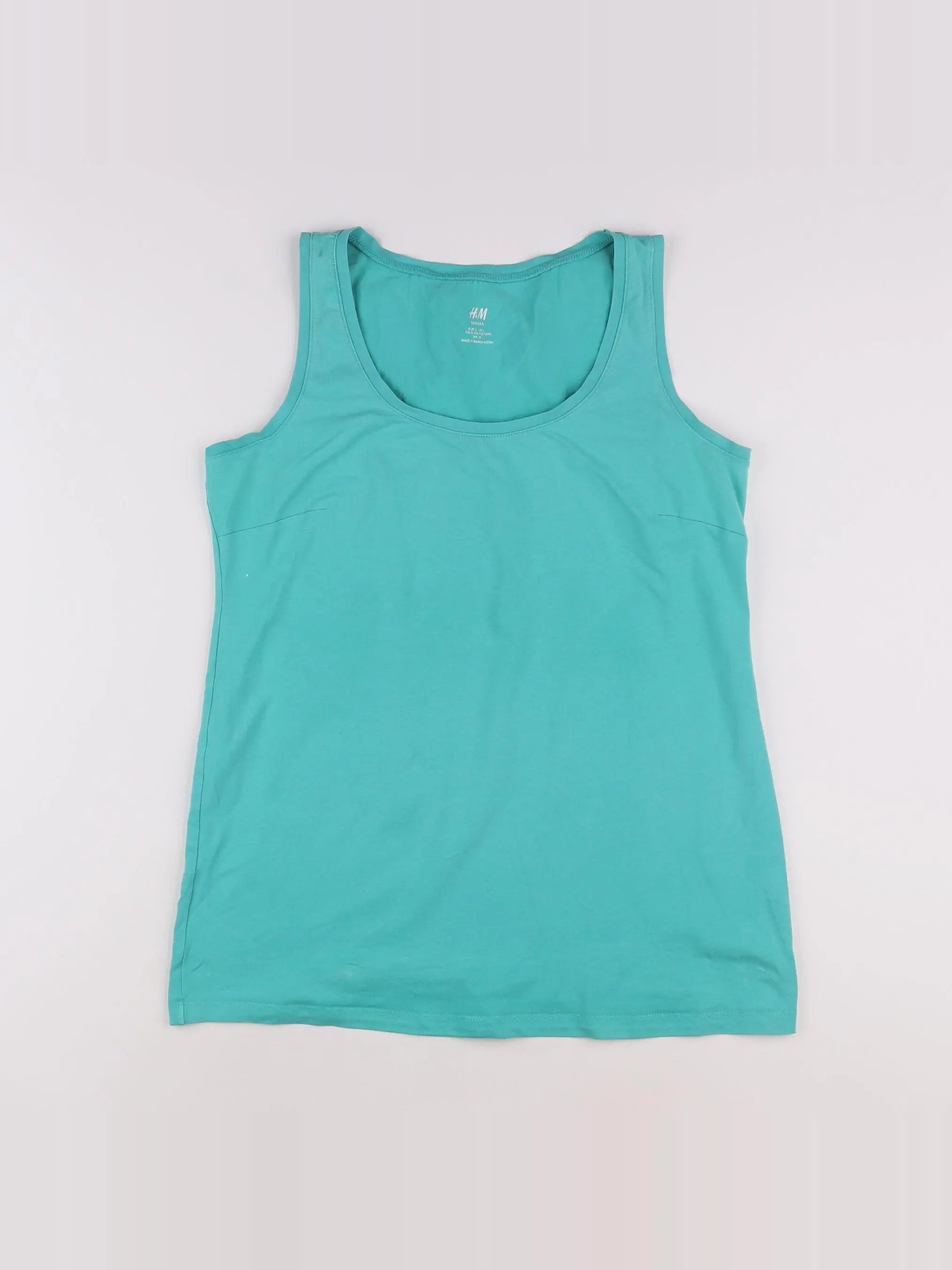 H&M - débardeur grossesse vert - 44 à 46