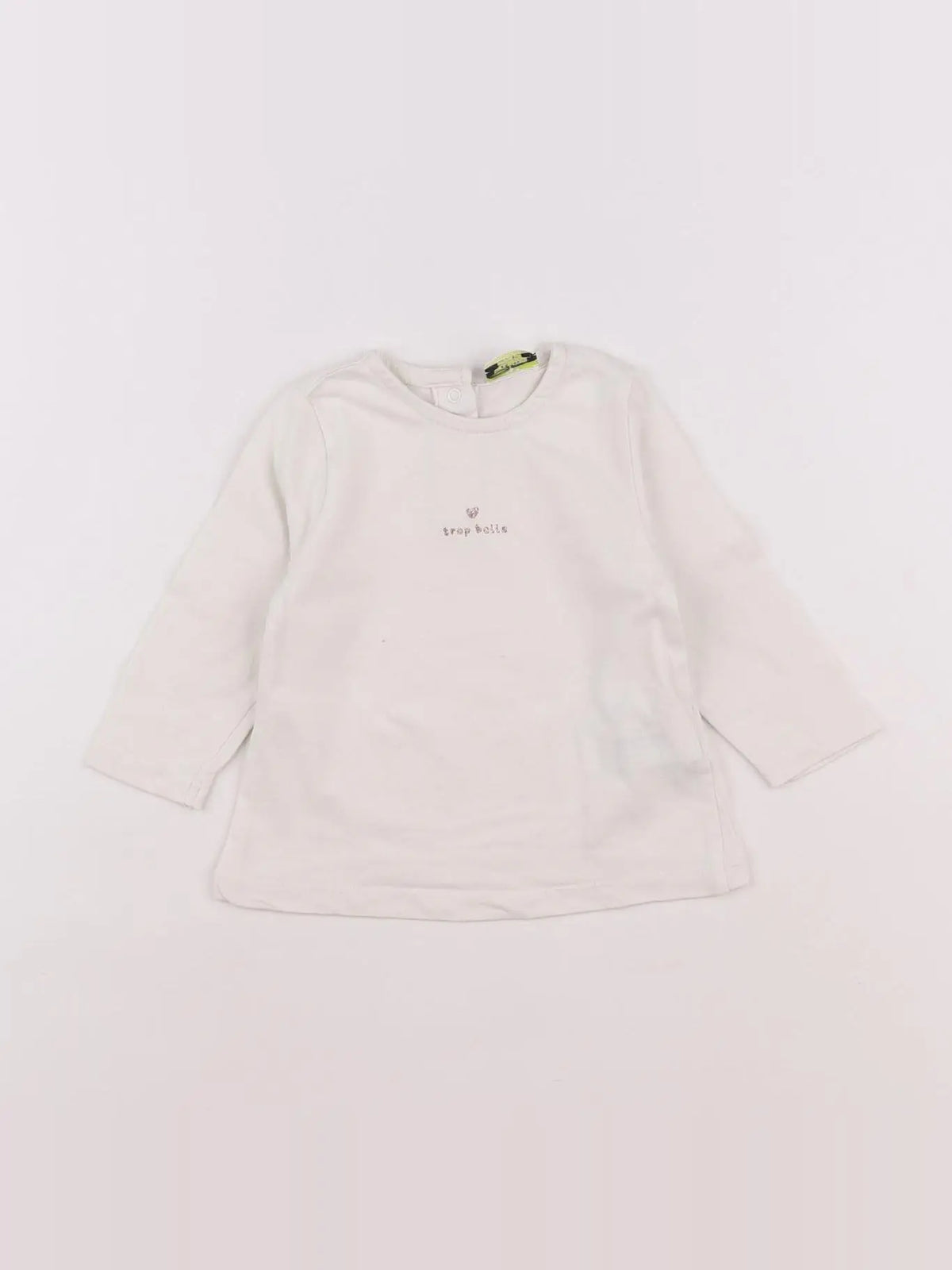Tape à l'oeil - tee-shirt beige - 6 mois