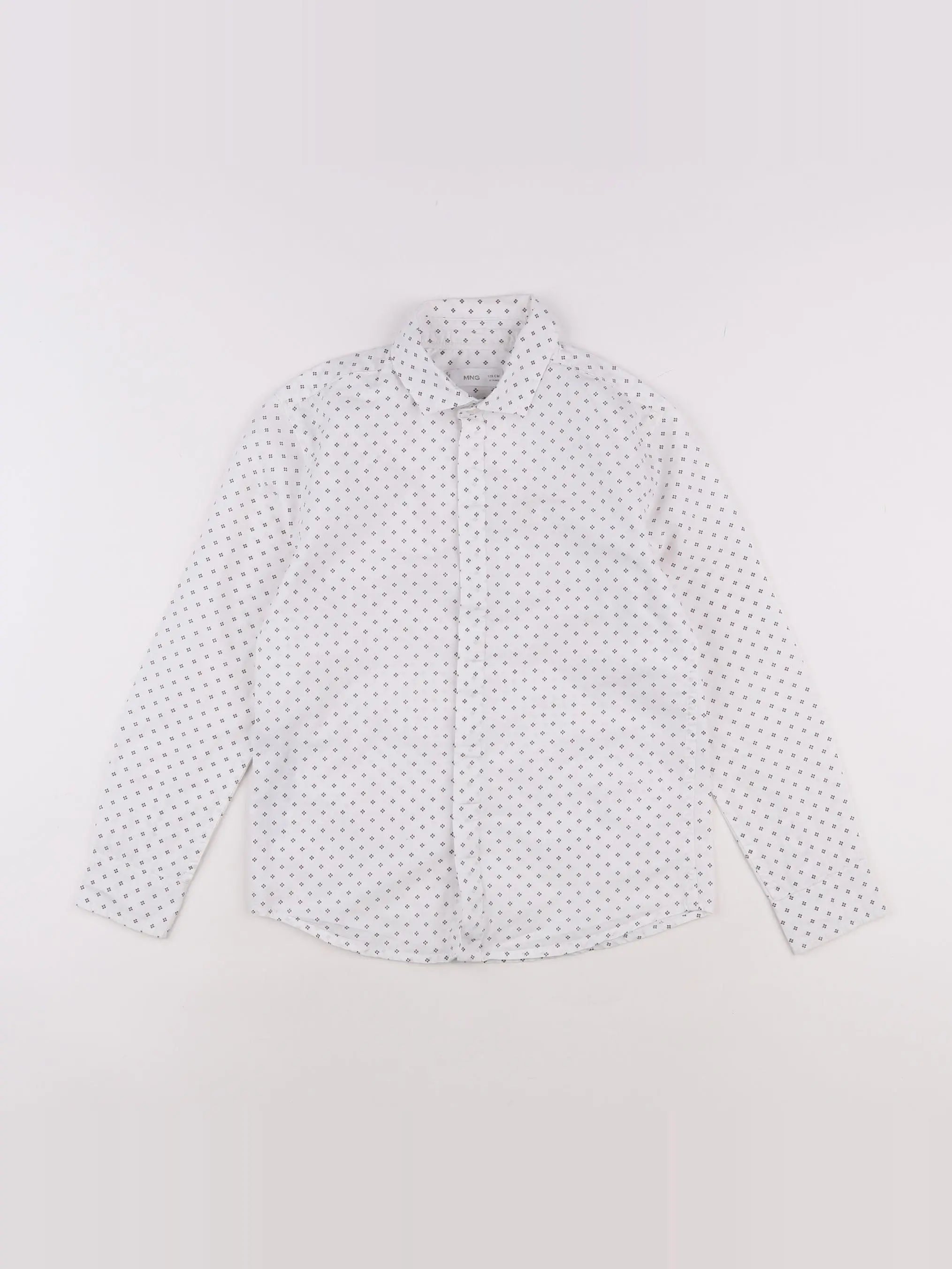Mango - chemise blanc - 8 ans