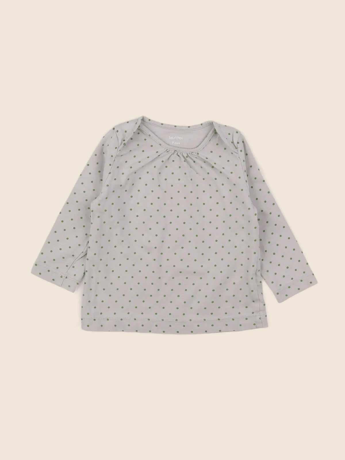 Boutchou - tee-shirt gris - 9 mois