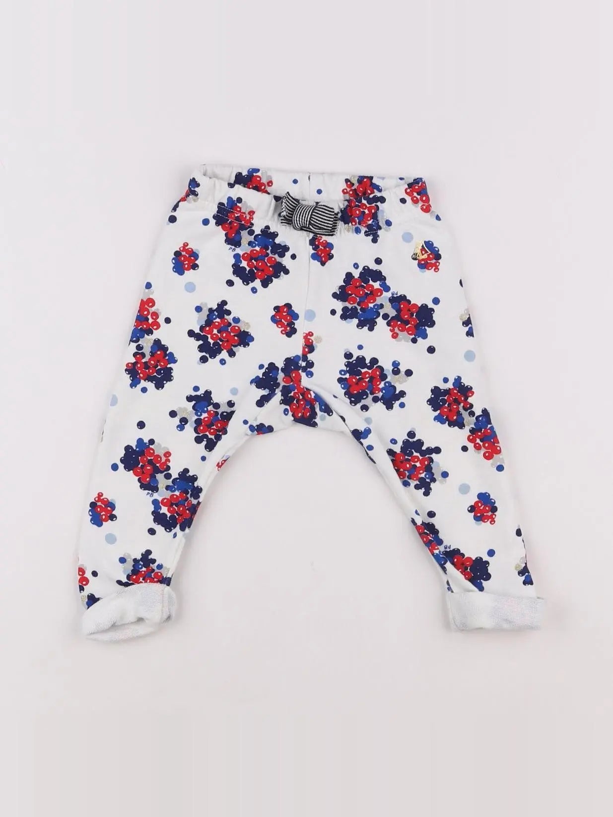 Petit Bateau - sarouel multicolore - 6 mois
