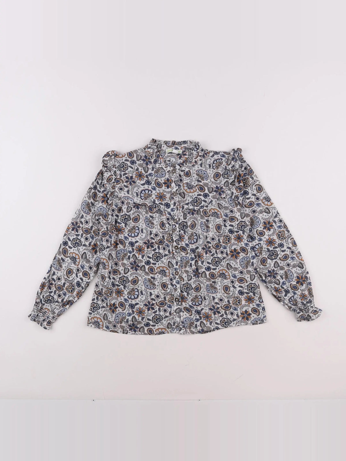 Vertbaudet - blouse multicolore - 8 ans