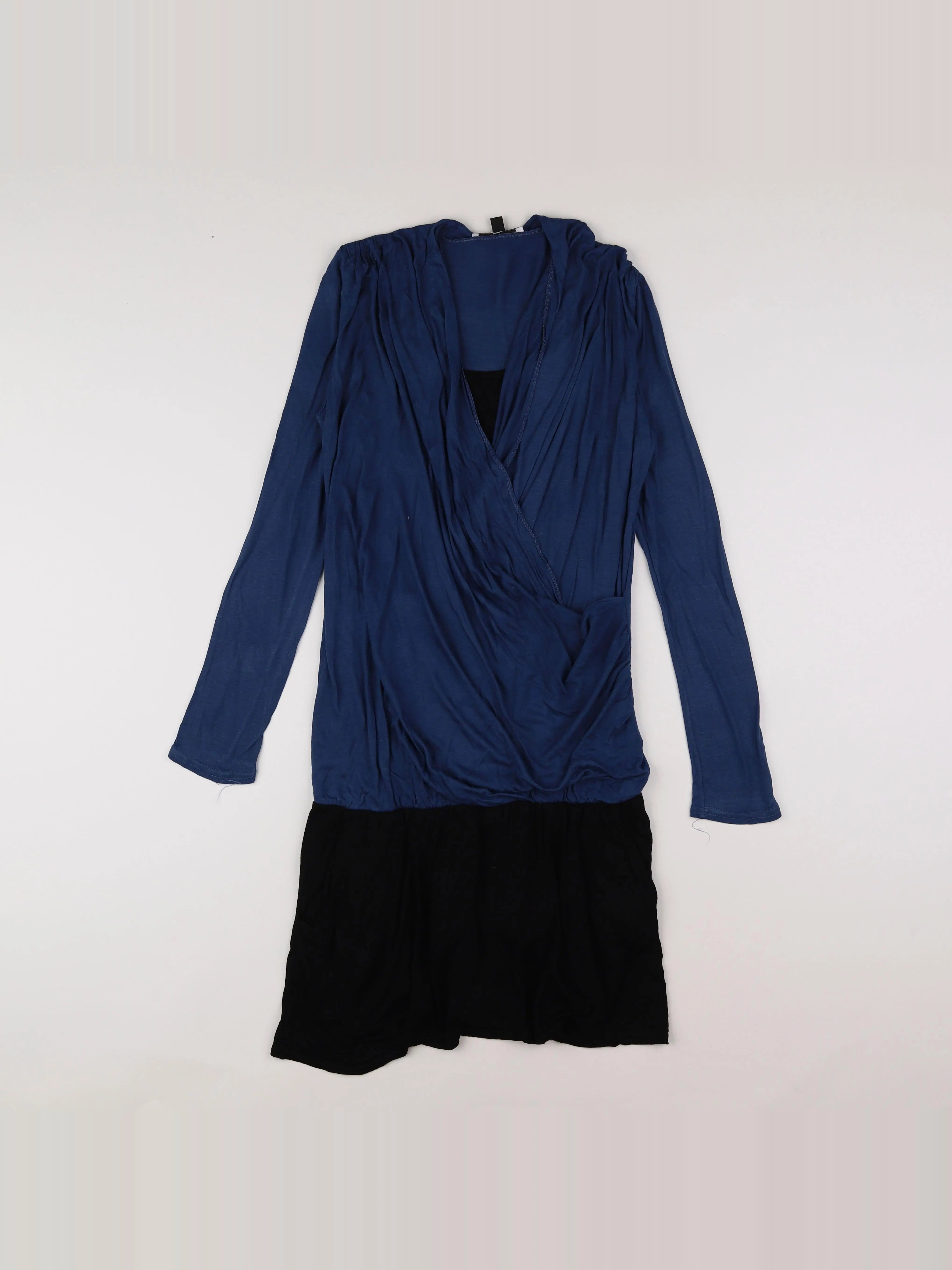 Envie de fraise - robe grossesse bleu - 36 à 38