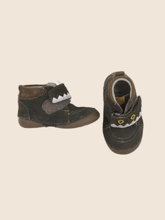 Vertbaudet - chaussons vert - pointure 18
