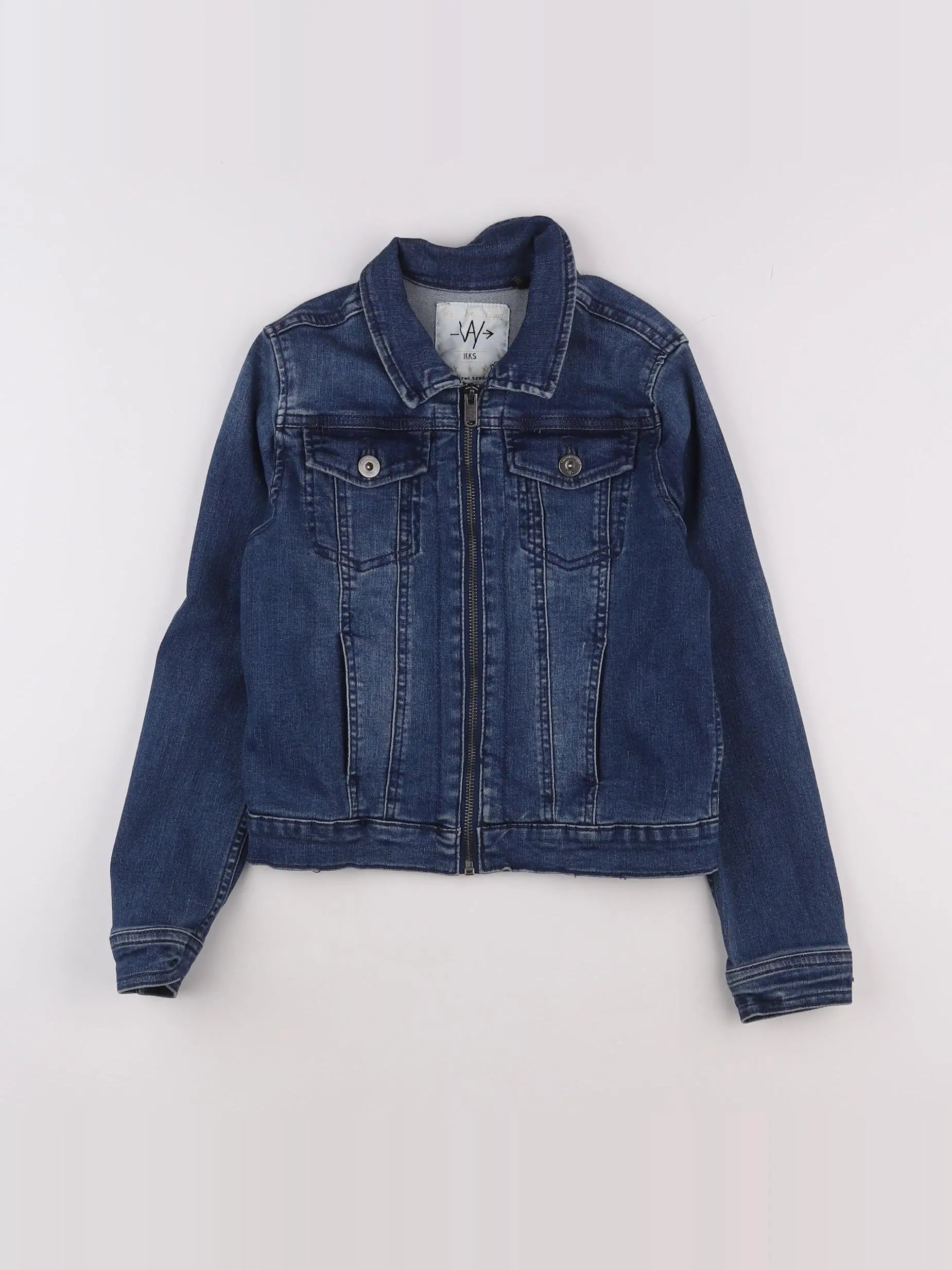 IKKS - veste bleu - 10 ans