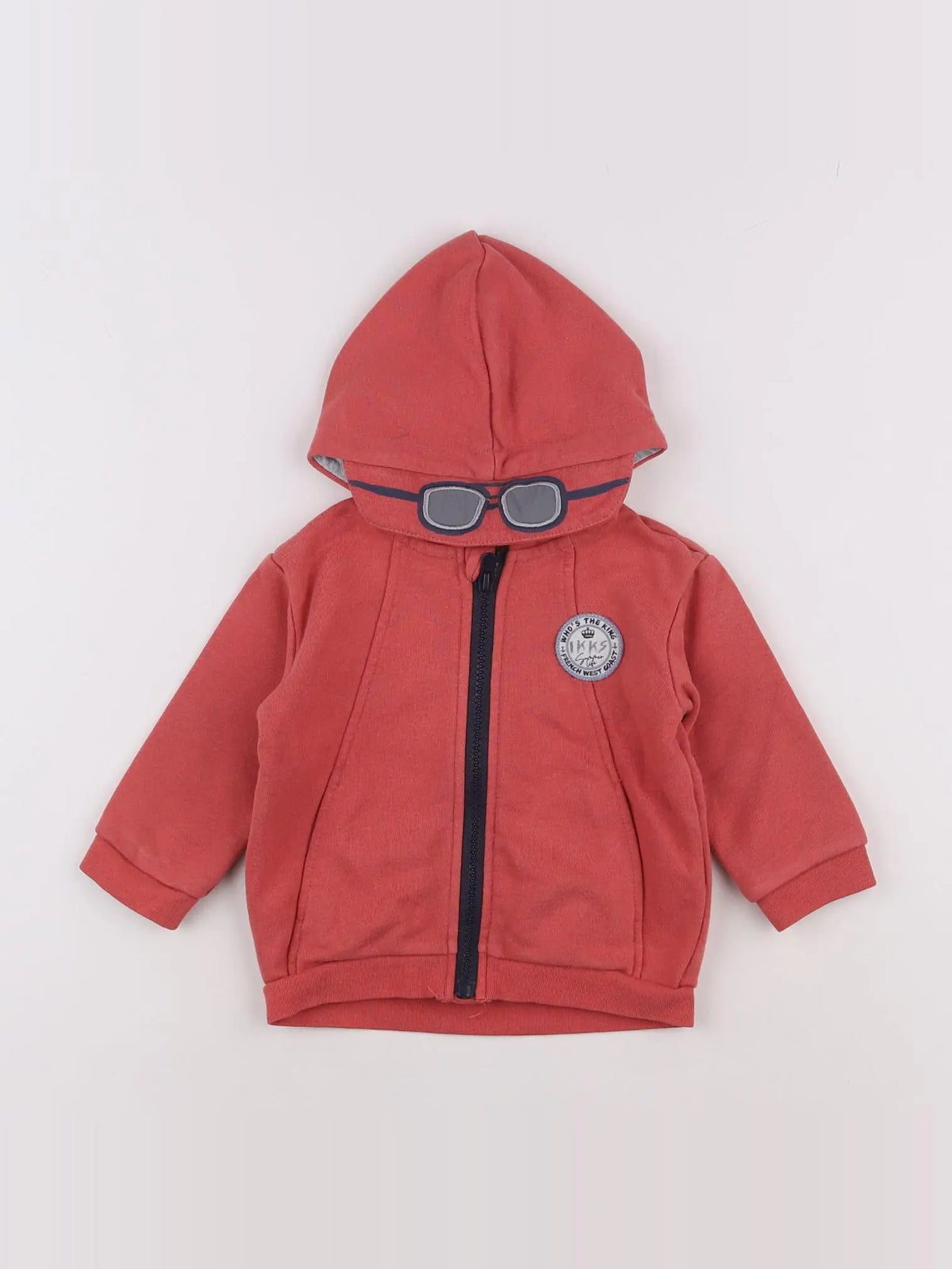 IKKS - sweat rouge - 12 mois