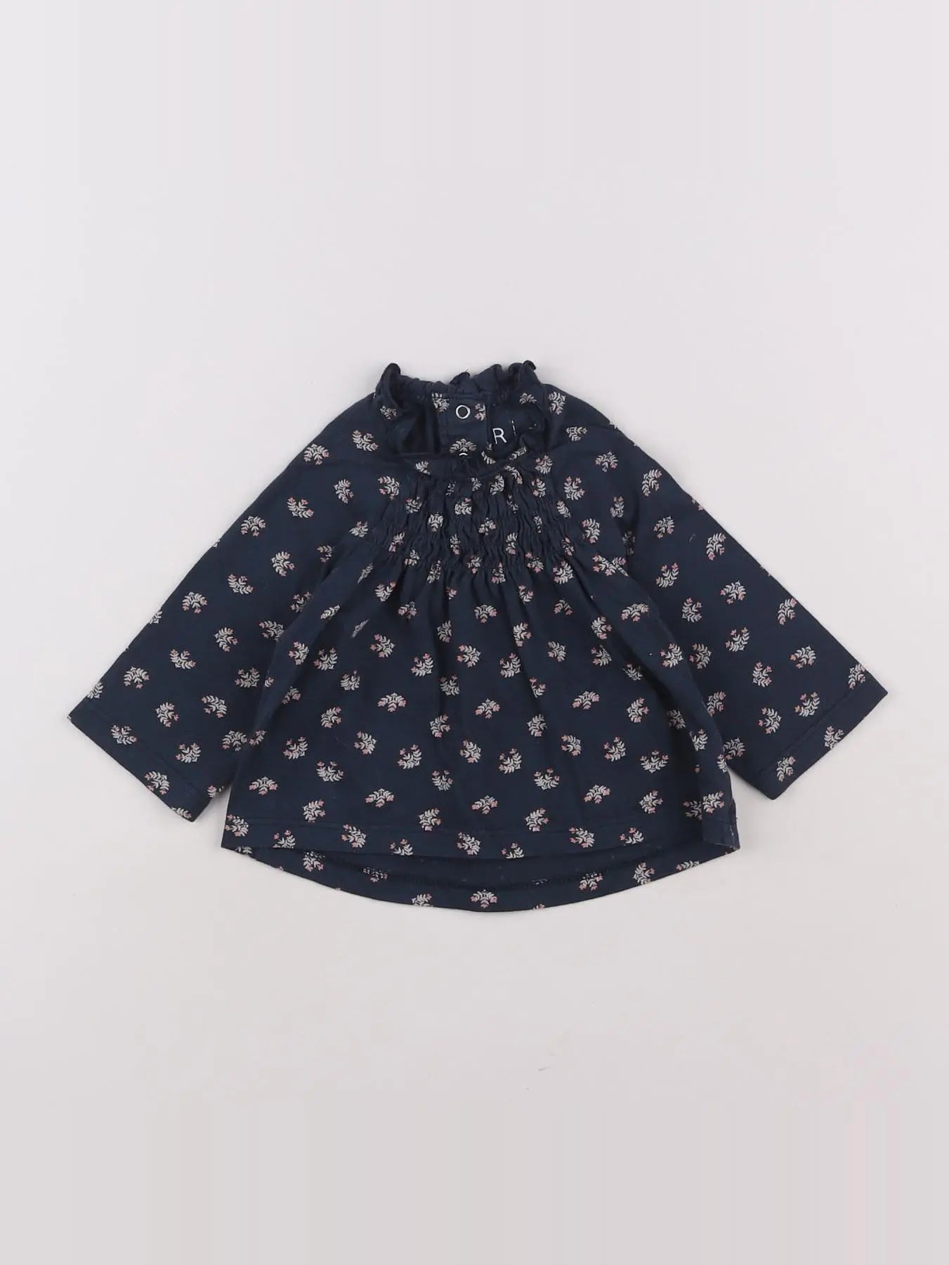 La Redoute - tee-shirt bleu - 3 mois