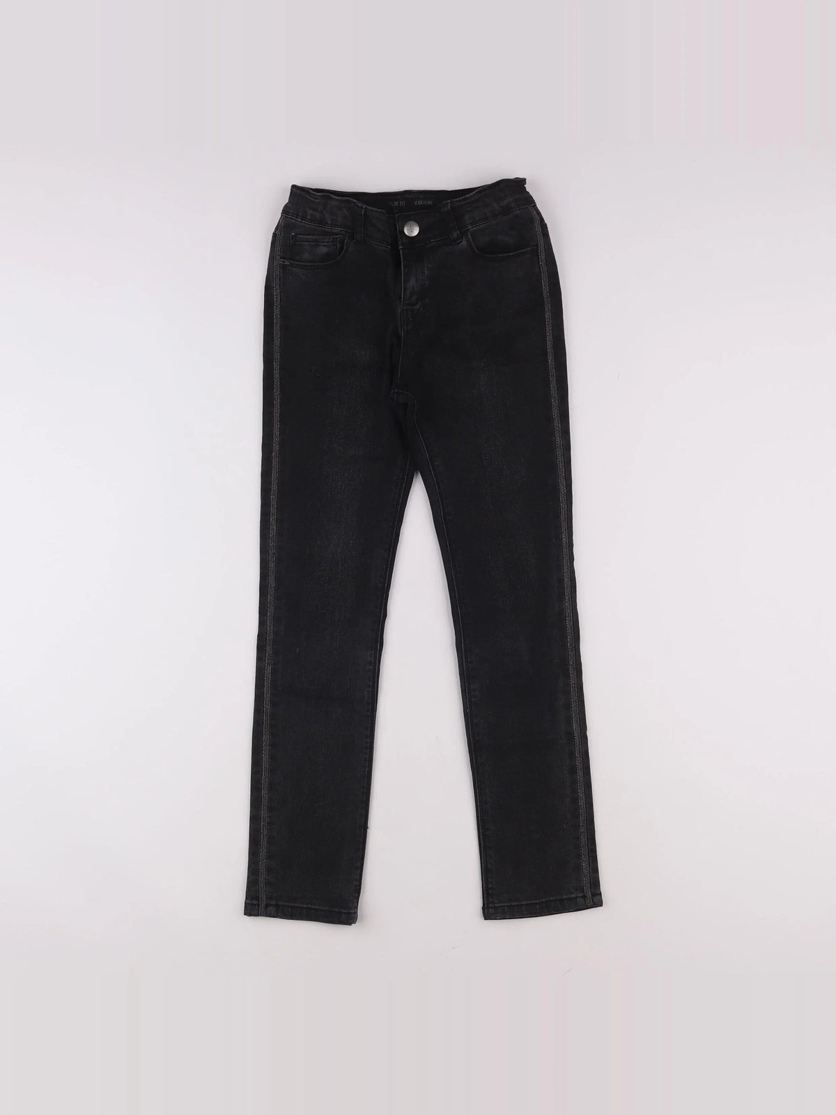 IKKS - jean gris - 10 ans