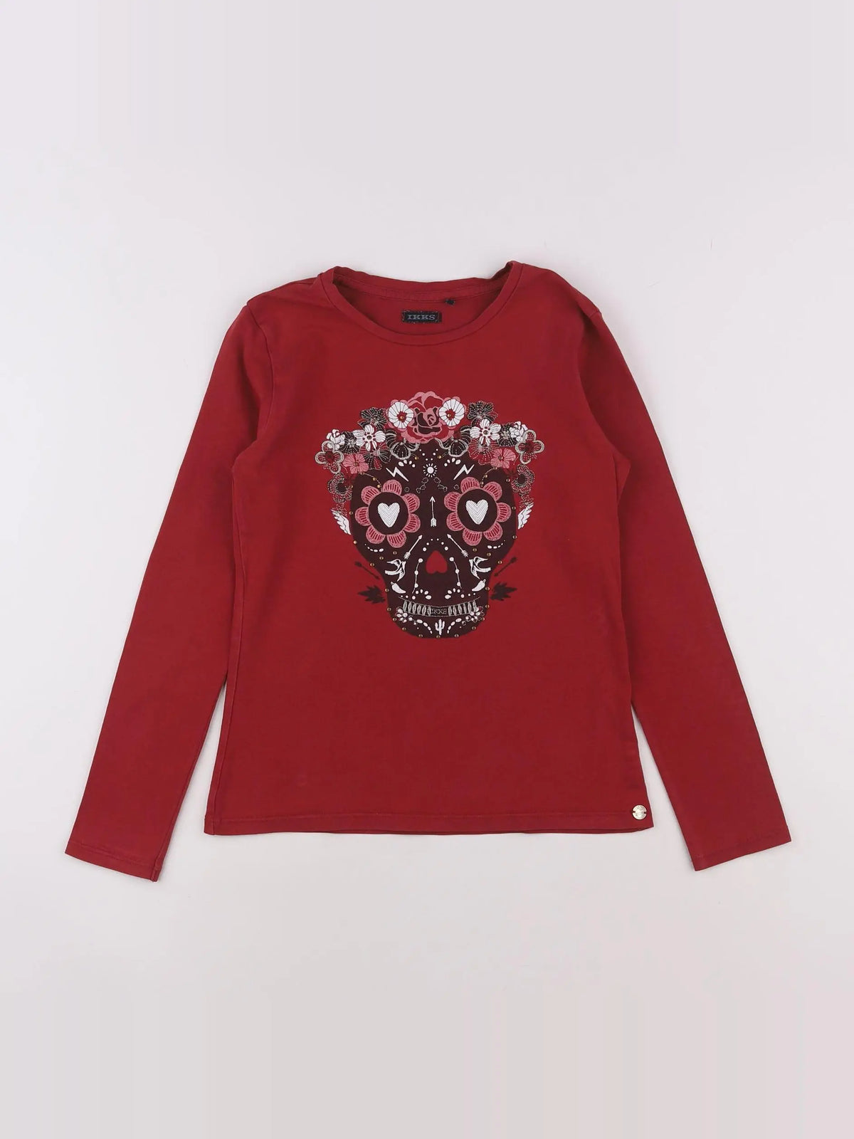 IKKS - tee-shirt rouge - 10 ans