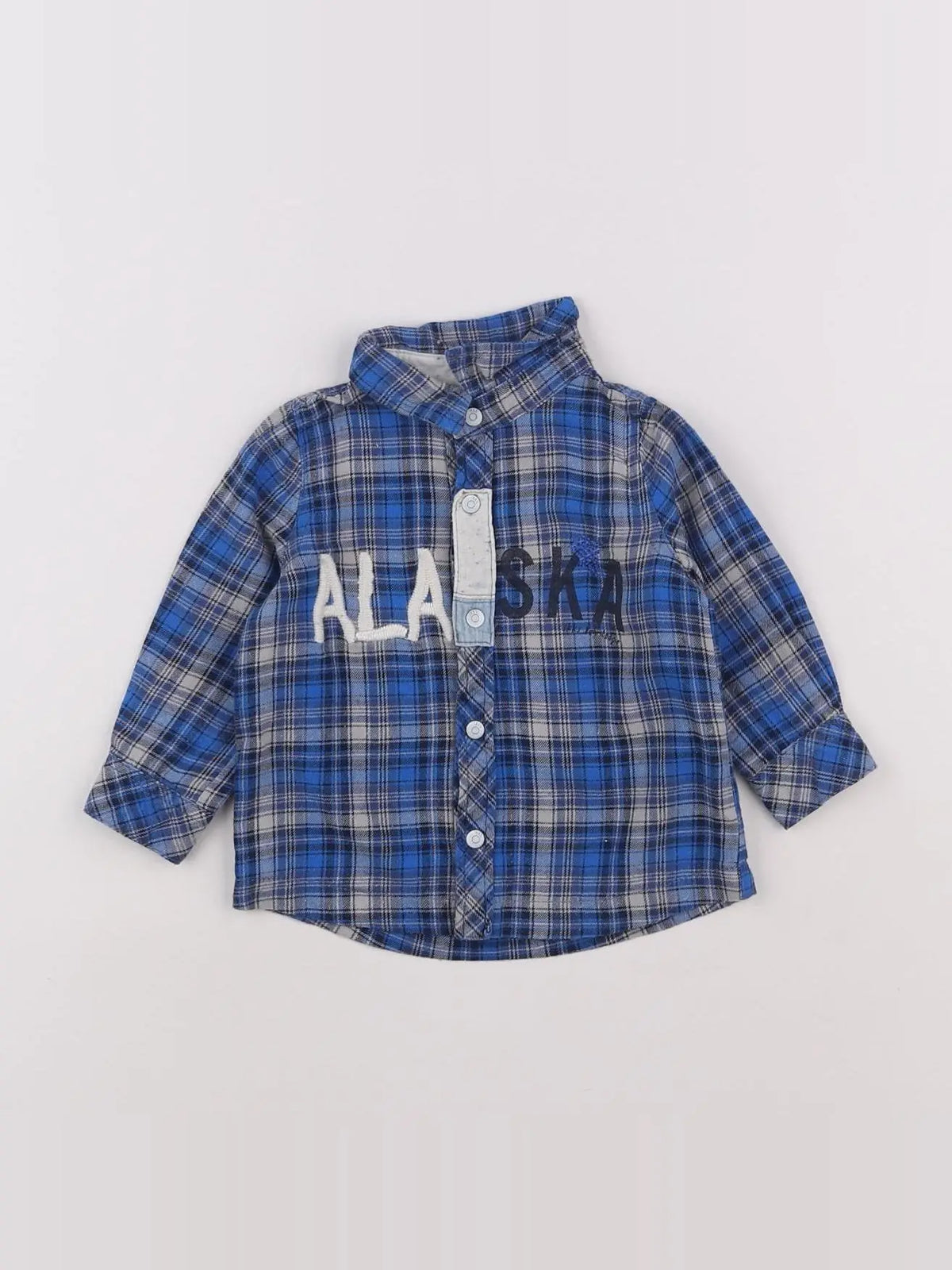 IKKS - chemise bleu - 6 mois