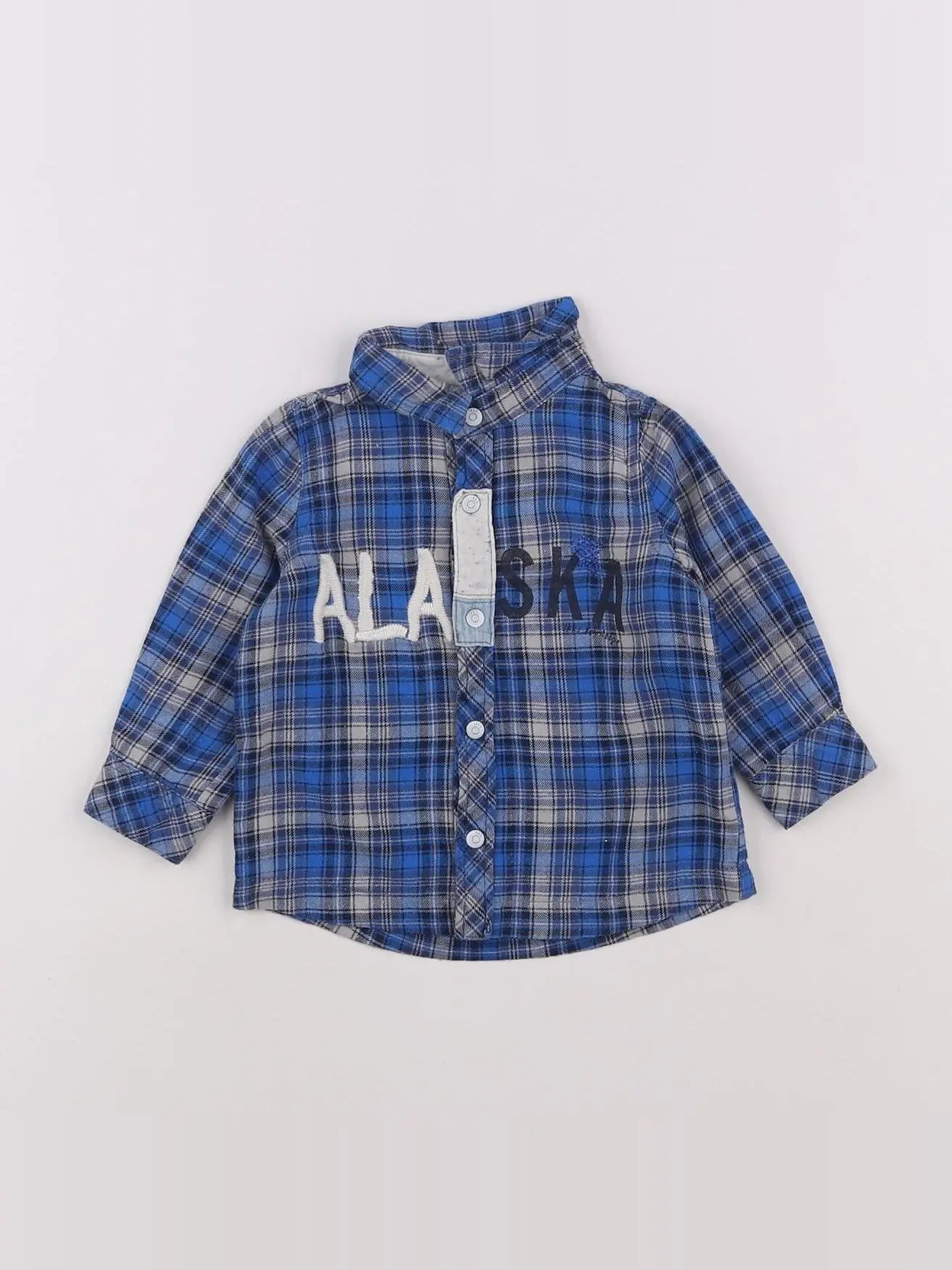 IKKS - chemise bleu - 6 mois