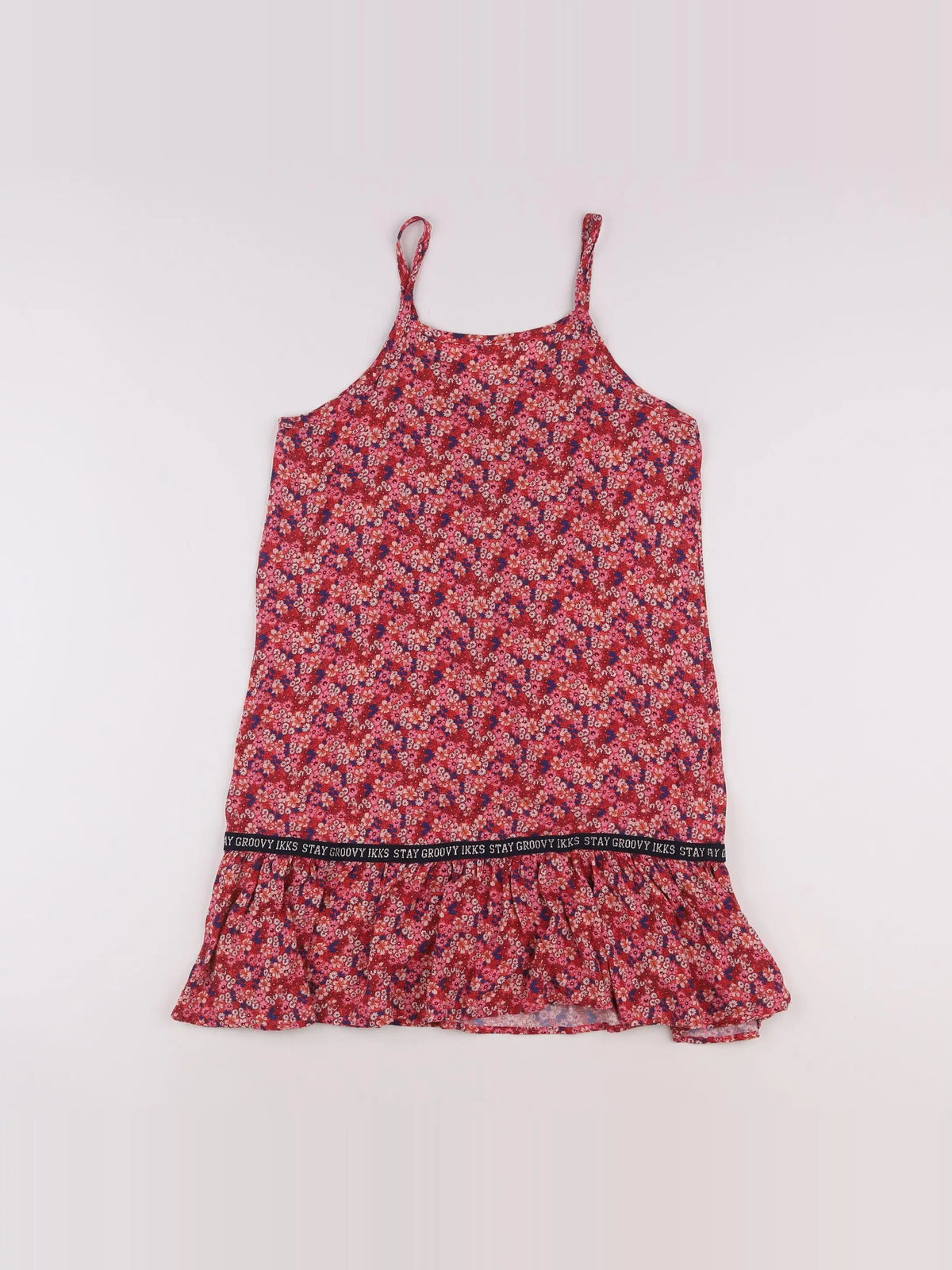 IKKS - blouse rouge, rose - 10 ans