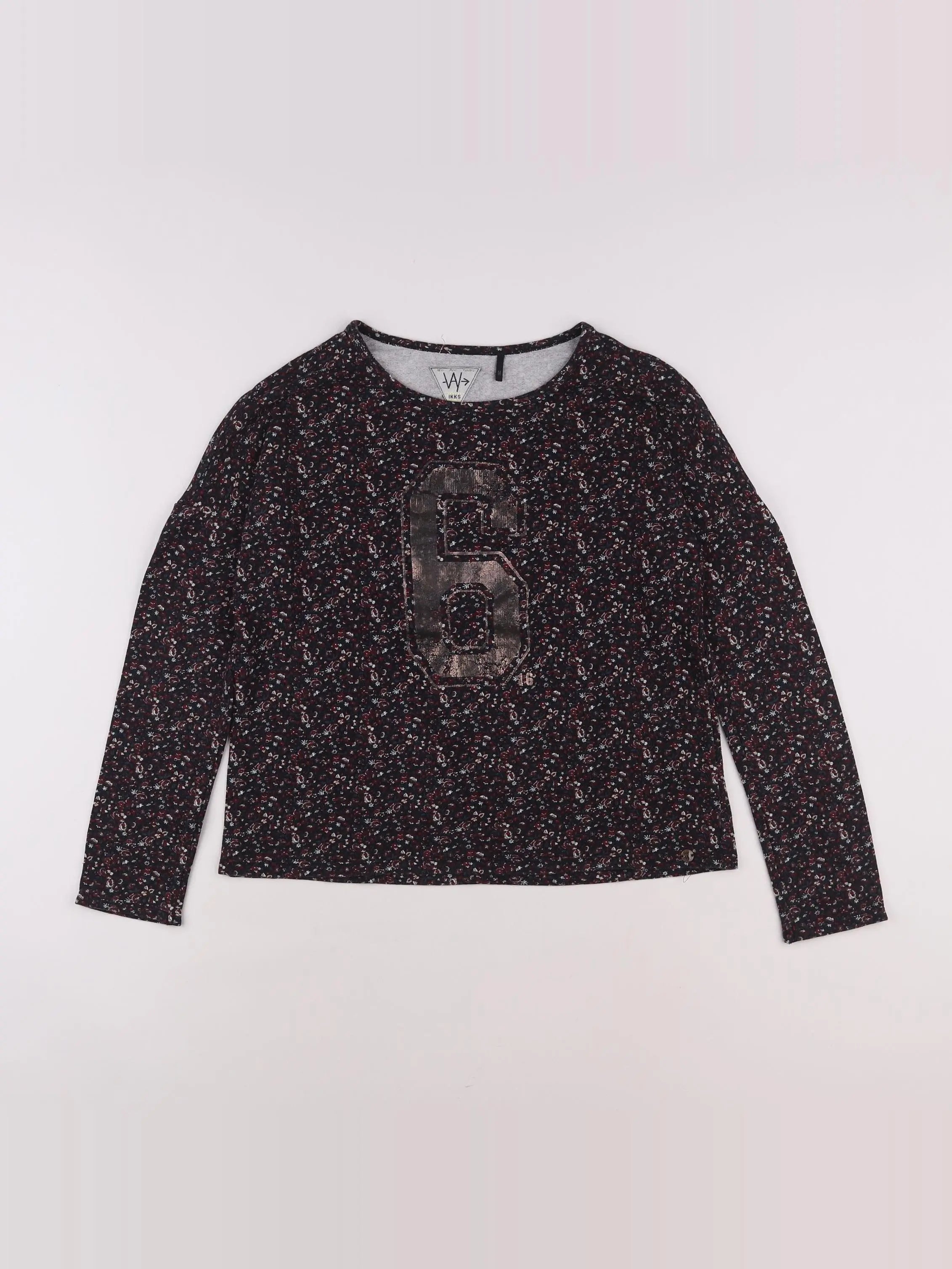 IKKS - tee-shirt noir - 16 ans