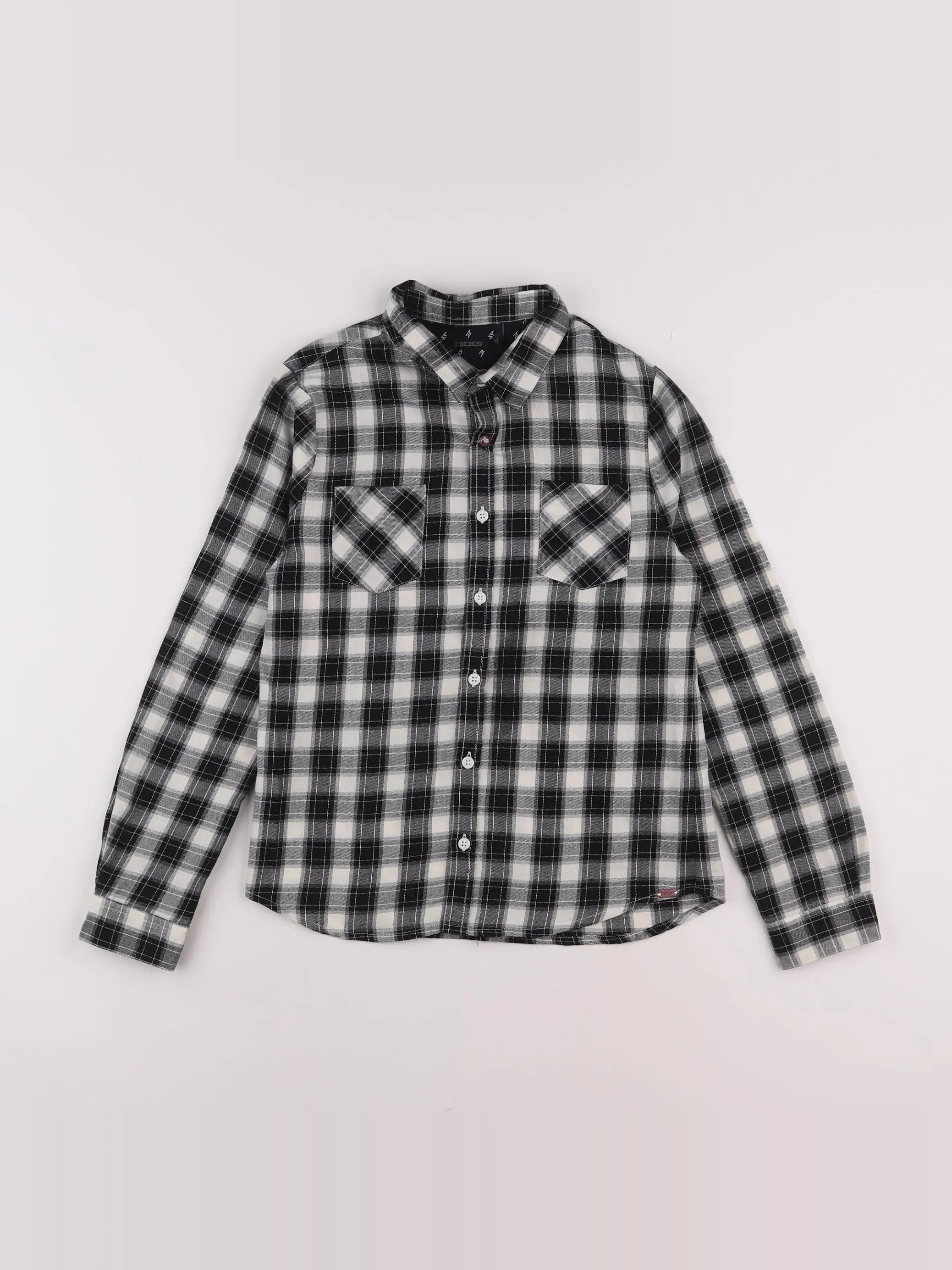 IKKS - chemise noir - 10 ans