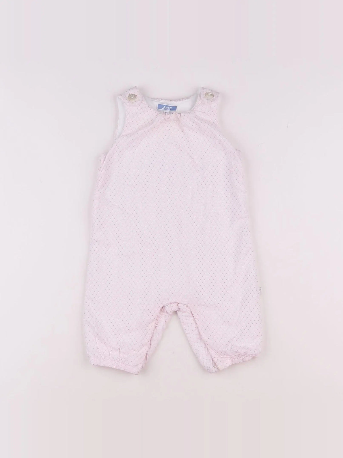 Jacadi - salopette rose - 6 mois