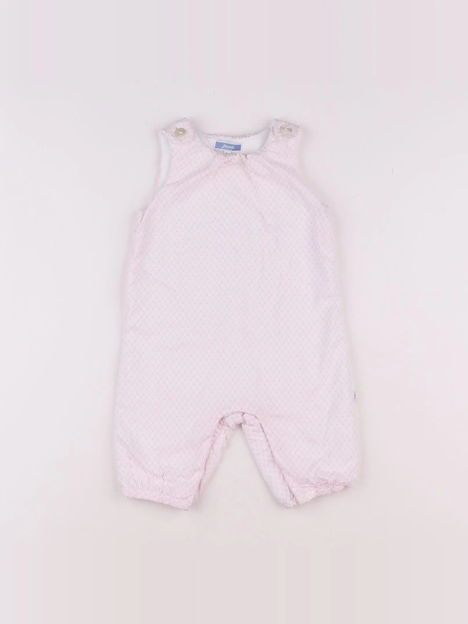 Jacadi - salopette rose - 6 mois
