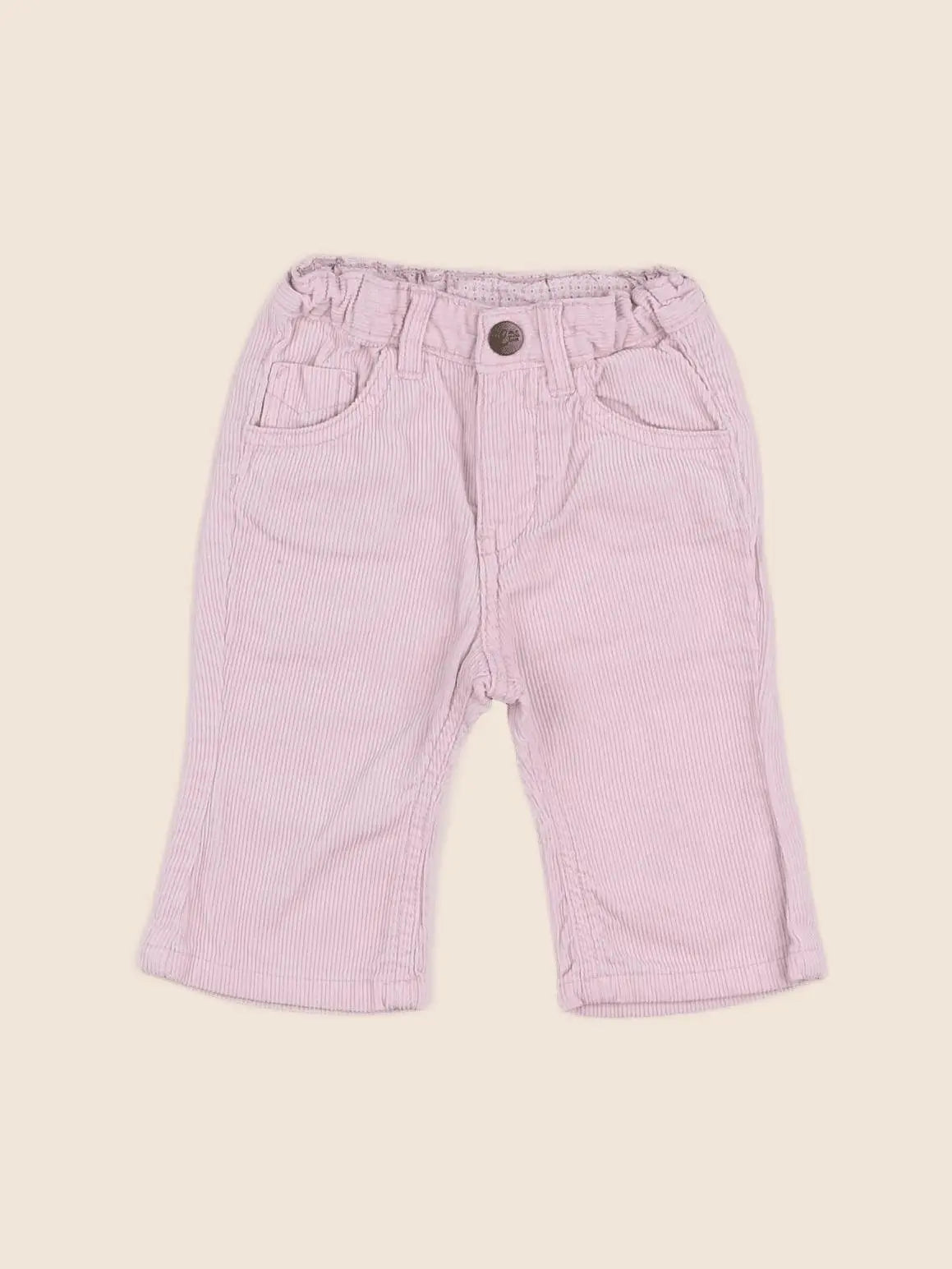 H&M - pantalon rose - 3/6 mois
