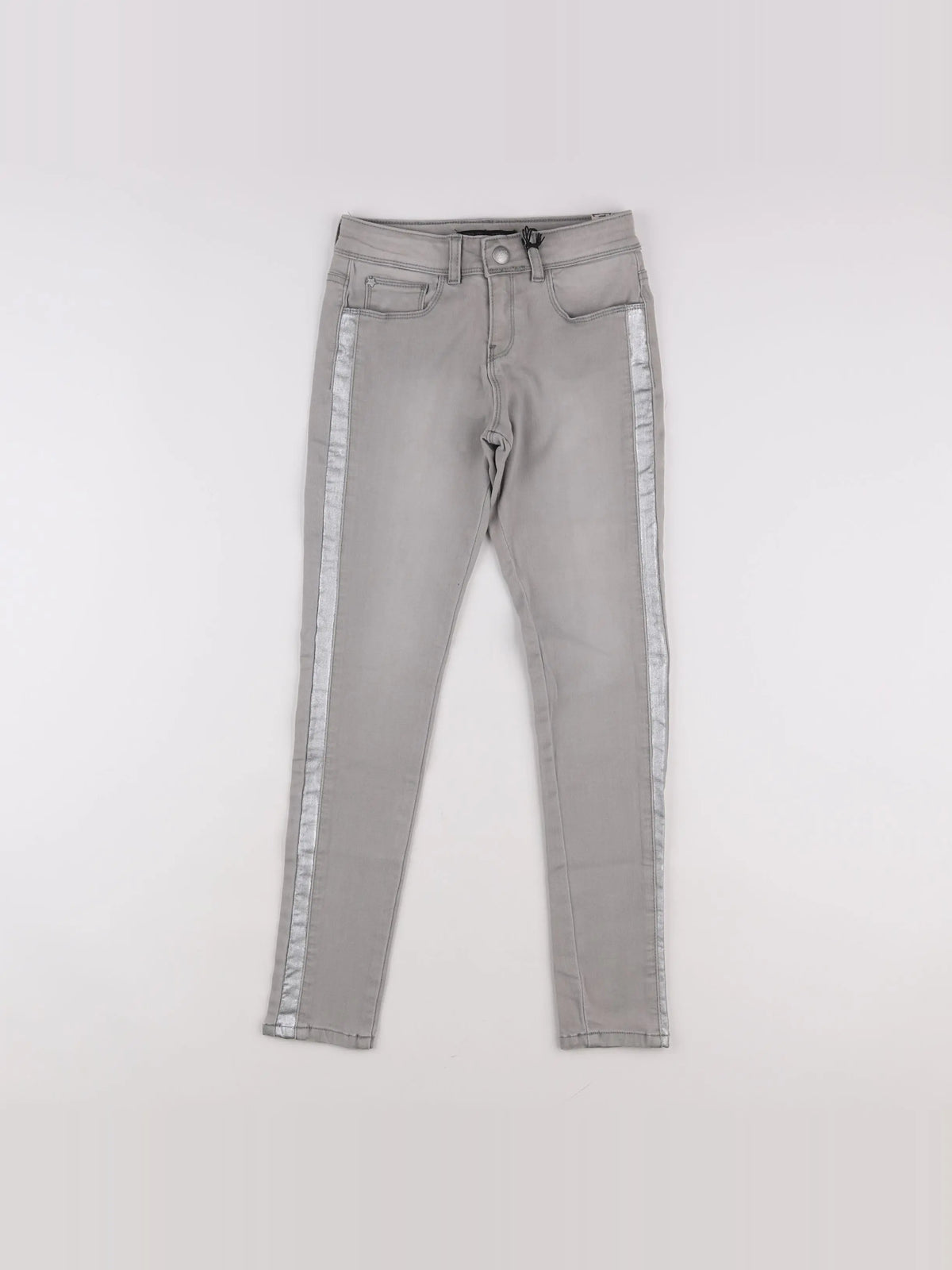 IKKS - pantalon gris - 10 ans
