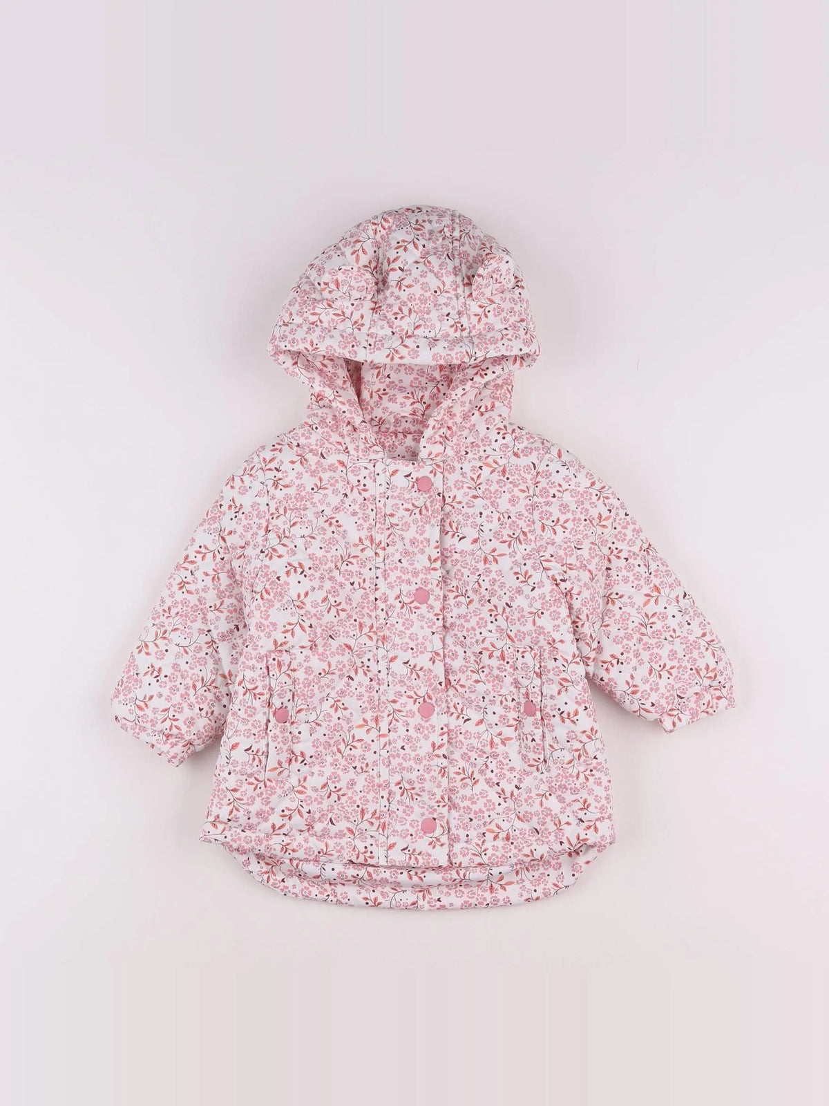 Next - veste rose - 6/9 mois